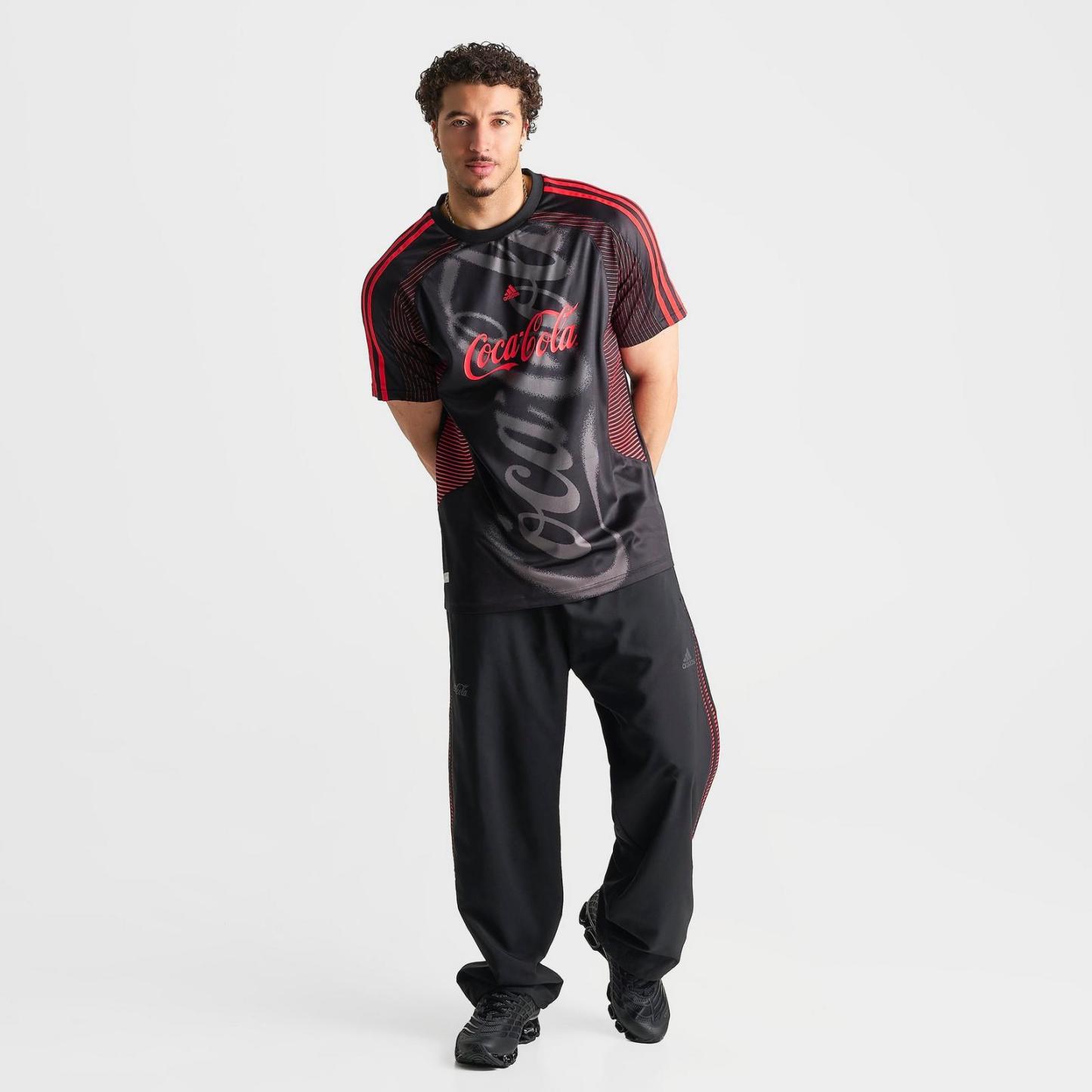 Men's adidas x Coca-Cola Teamgeist Soccer Jersey - Black - view 2