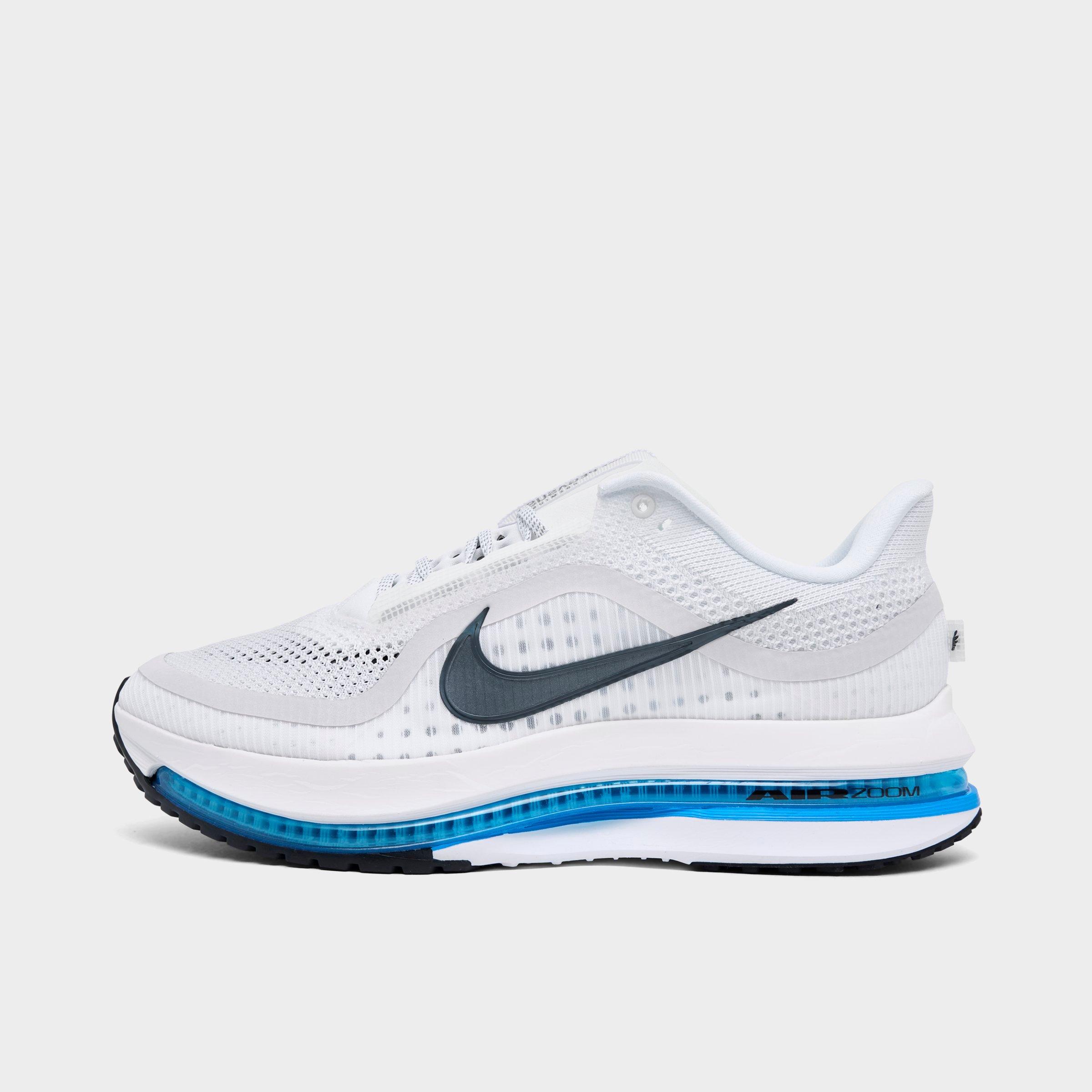 Men's Nithtke Pegasus Premium Running Shoes - Part 1 - White/Photo Blue/Pure Platinum/Black - Left shoe facing left. Outside of the shoe.