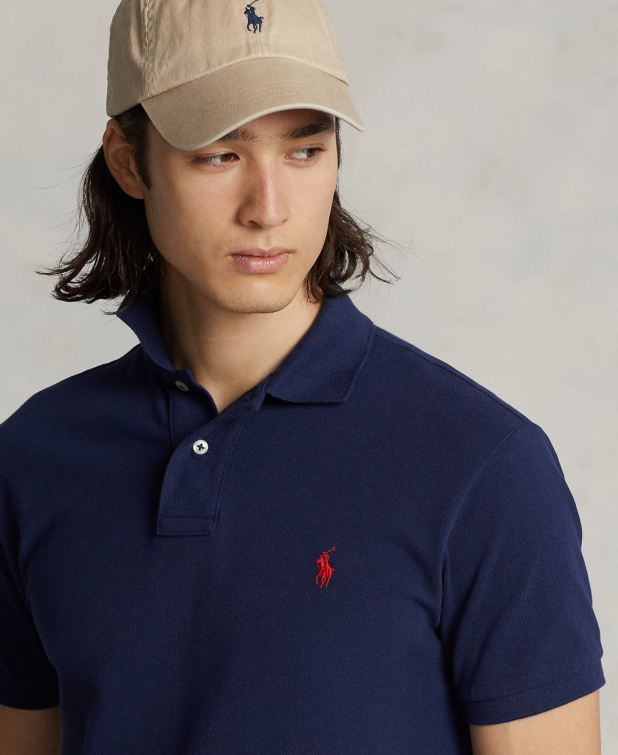 Polo Ralph Lauren Men's Classic-Fit Mesh Polo Shirt - Newport Navy
