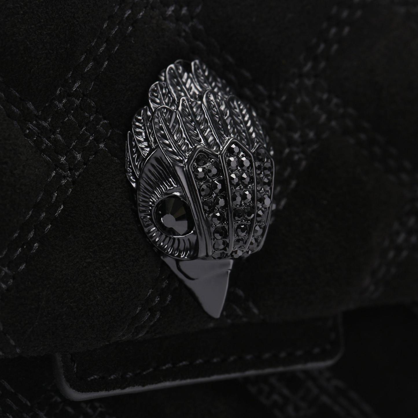 Kurt Geiger London Mini Kensington Drench Bag - Black - view 5