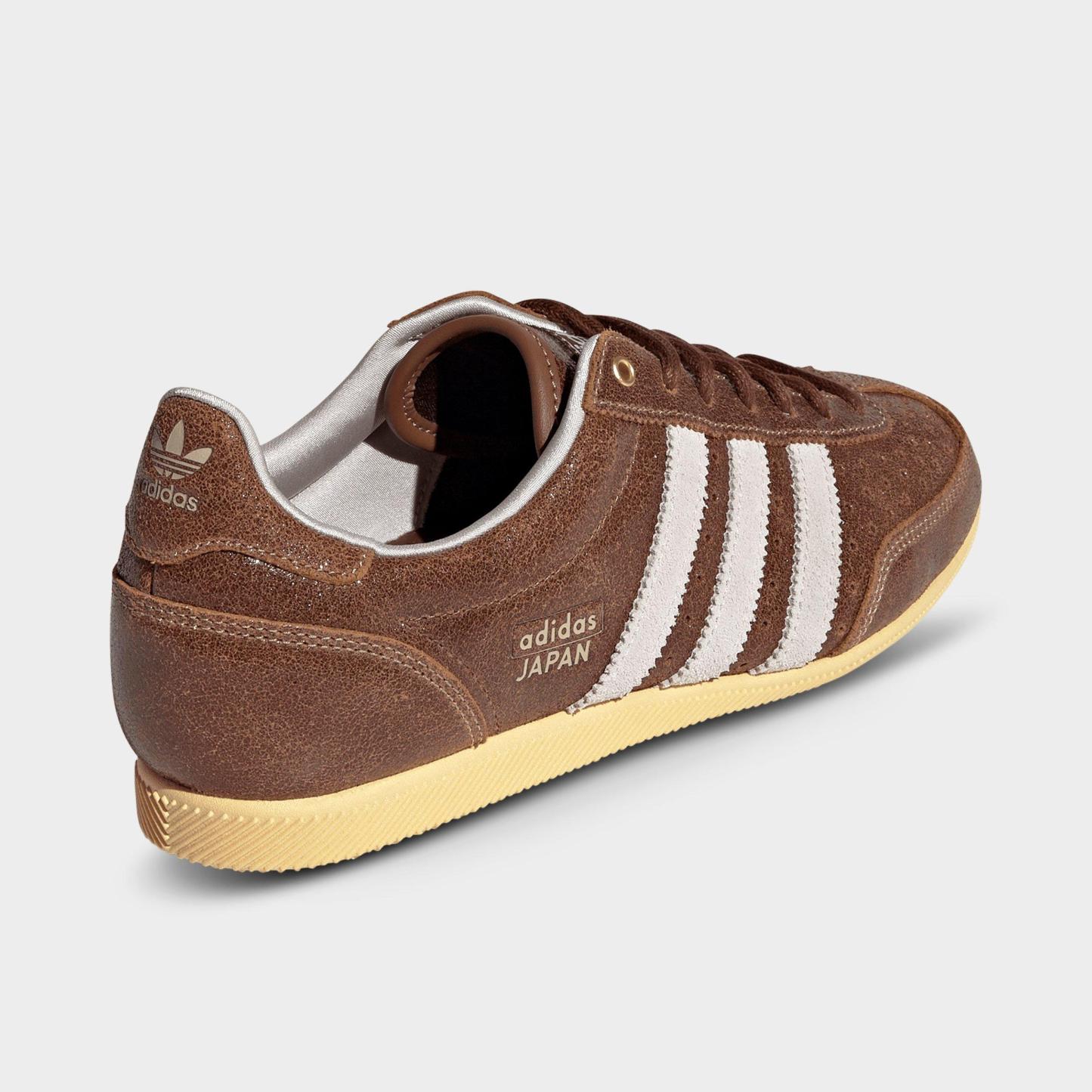 Women's adidas Originals Japan Casual Shoes - Part 3 - Preloved Brown/Alumina/Gold - Back view