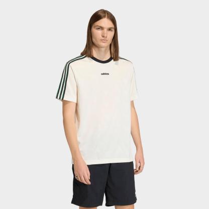Men's adidas Originals Jacquard Jersey - Off White - view 1