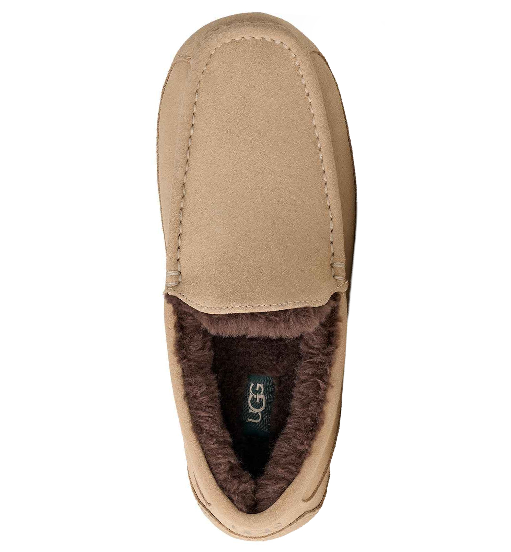 UGG® Men's Ascot Moccasin Slippers - Beige