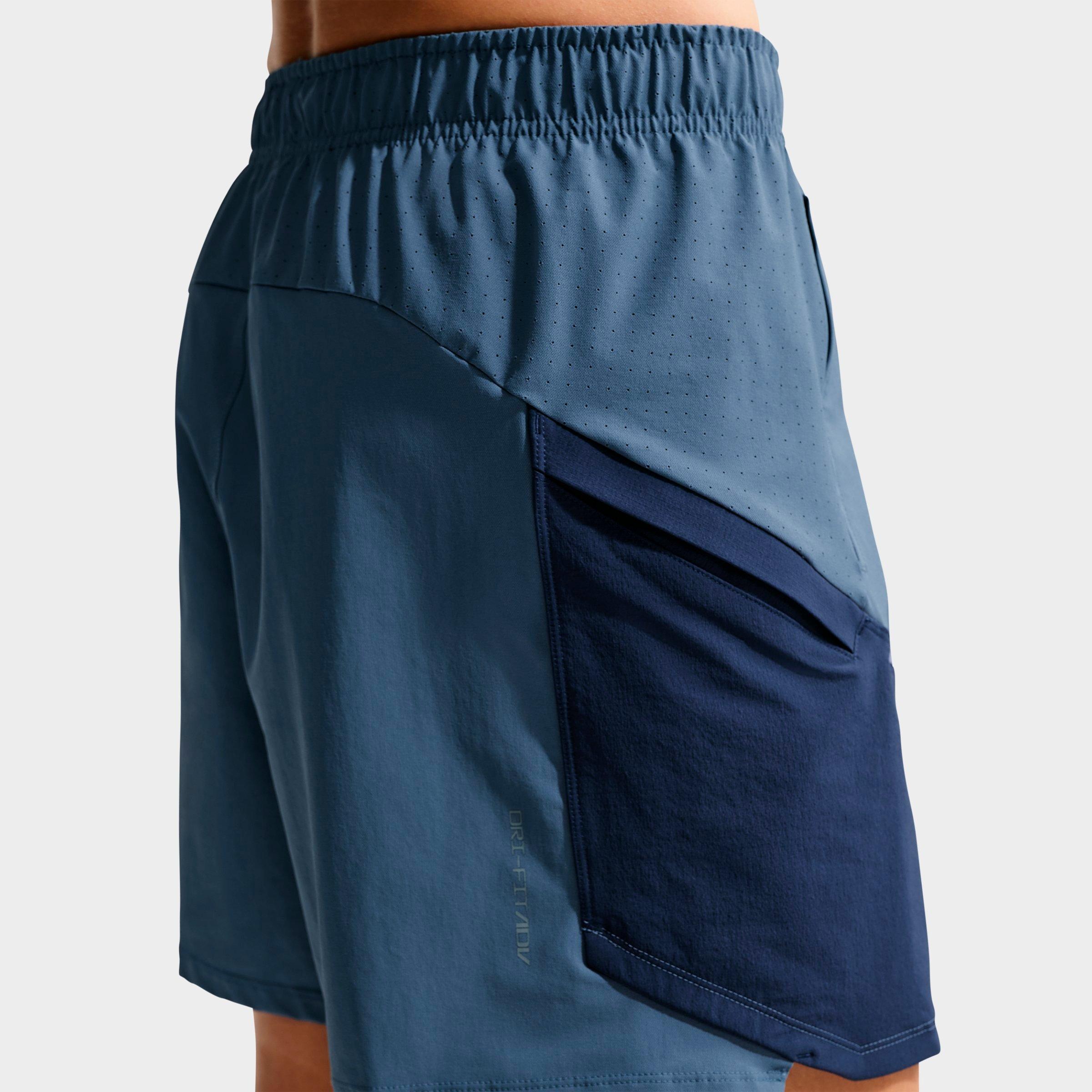 Men's Nithtke Pro Training Dri-FIT ADV 6" Shorts - Diffused Blue/Midnight Navy/Diffused Blue