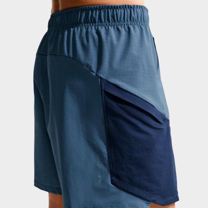 Men's Nithtke Pro Training Dri-FIT ADV 6" Shorts - Diffused Blue/Midnight Navy/Diffused Blue