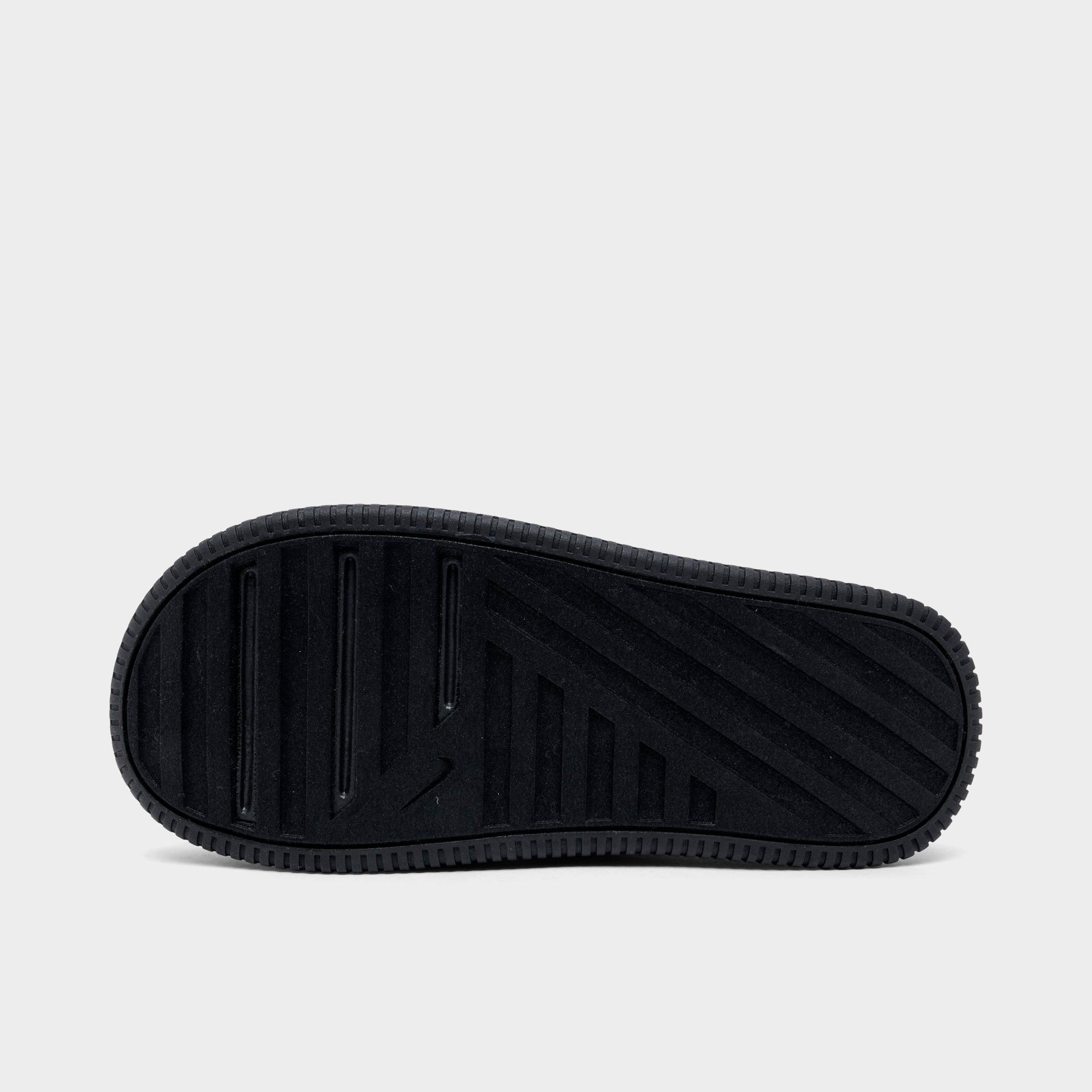 Women's Nithtke Calm Elevation Slide Sandals - Black/Black - Bottom view