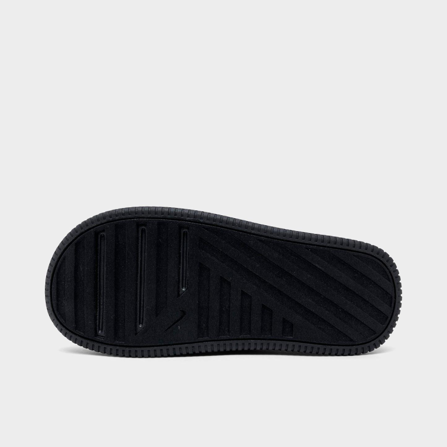 Women's Nithtke Calm Elevation Slide Sandals - Black/Black - Bottom view