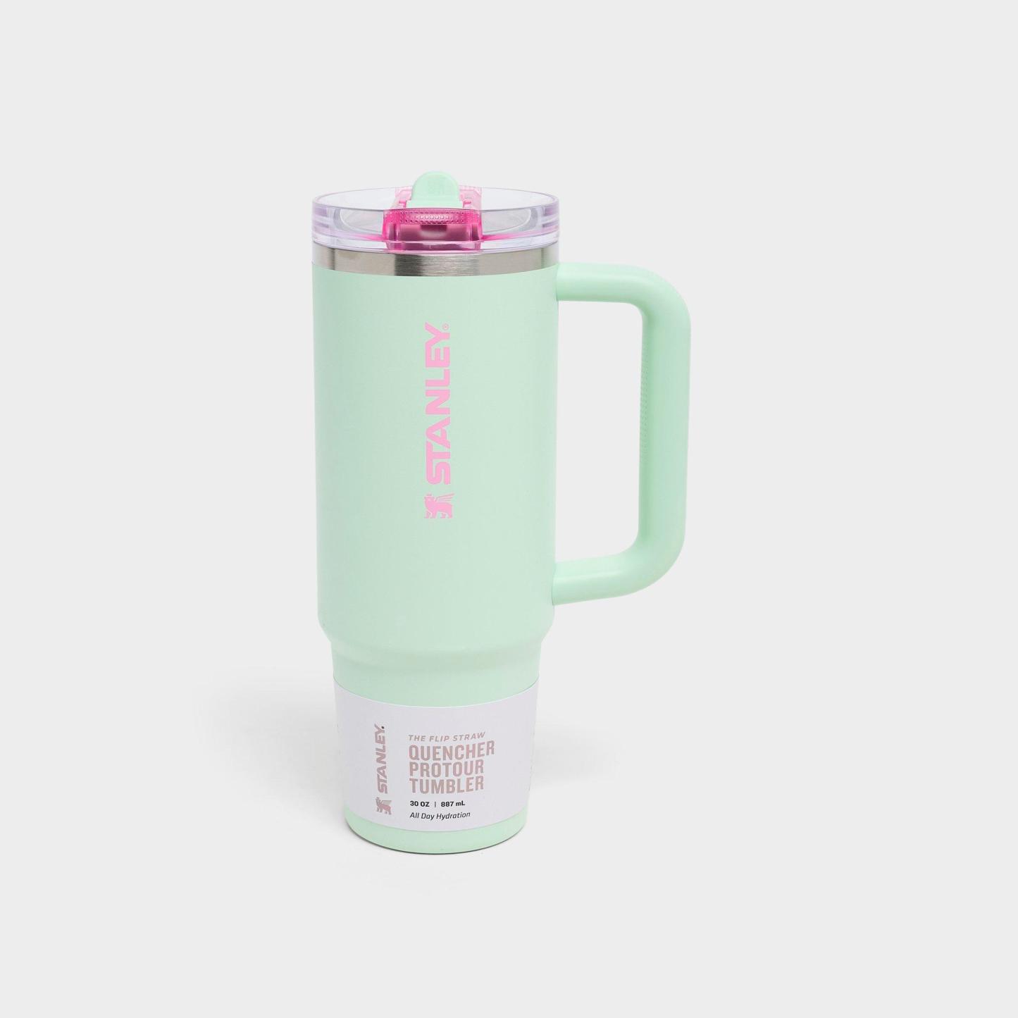 Stanley x Caitlin Clark Quencher ProTour Flip Straw Tumbler (30 oz) - Strawberry Matcha