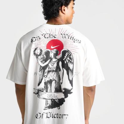 Men's Nike Sportswear Wings of Victory Graphic T-Shirt - Summit White