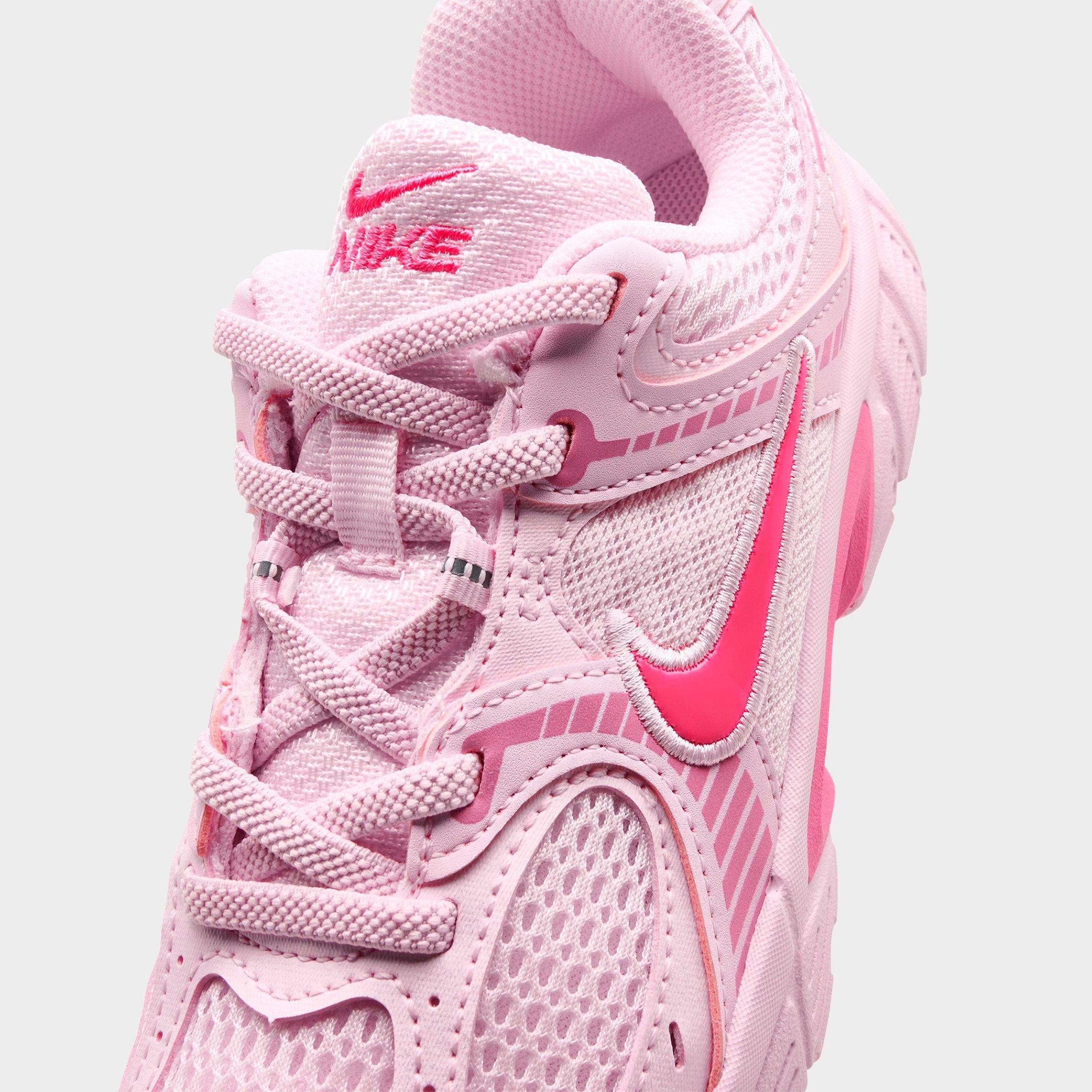 Little Kids' Nithtke V5 RNR Stretch Lace Casual Shoes - Pink Foam/Pinksicle/Hyper Pink - Detail shot
