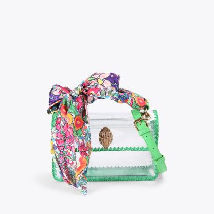 Kurt Geiger London Mini Vinyl Kensington Bag - Green