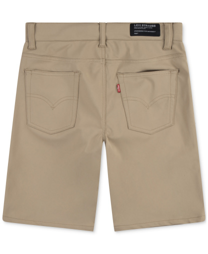 Levi's Boys' 8-20 Slim-Fit Performance Stretch Shorts - Harvest Gold