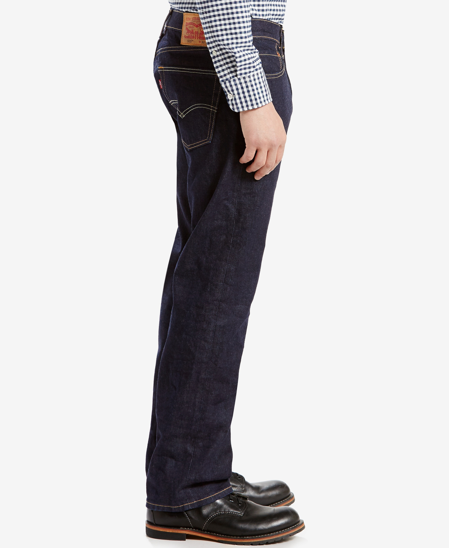 Levi's Men’s 505™ Regular-Fit Stretch Jeans - Rinse Stretch