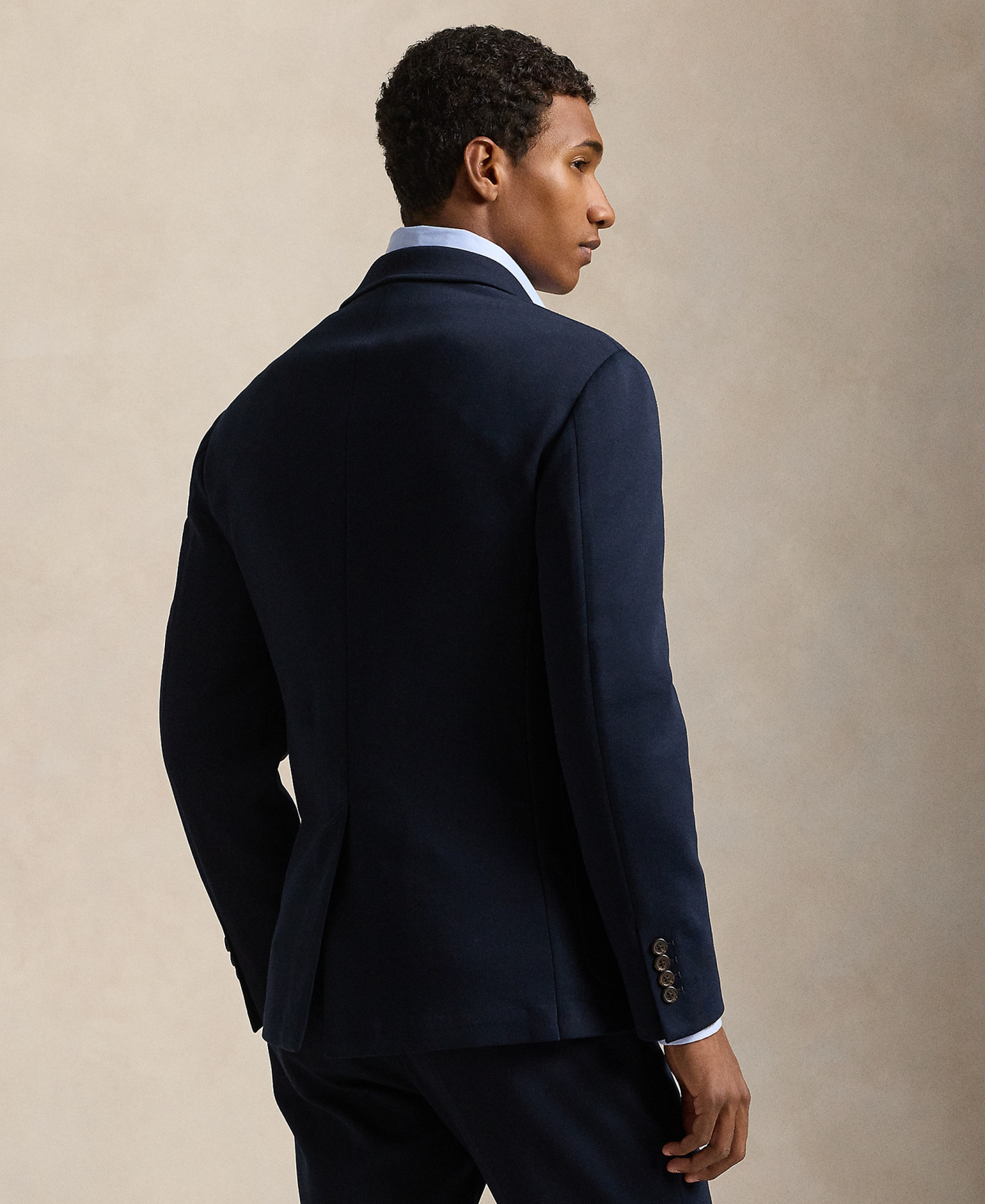 Polo Ralph Lauren Men's Polo Soft Double-Knit Suit Jacket - Aviator Navy