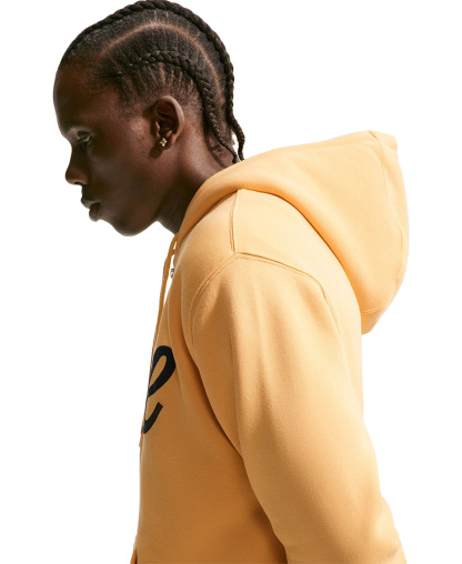 Nike Men's Fleece Full-Zip Sweatshirt - Topaz Gold/ Sail