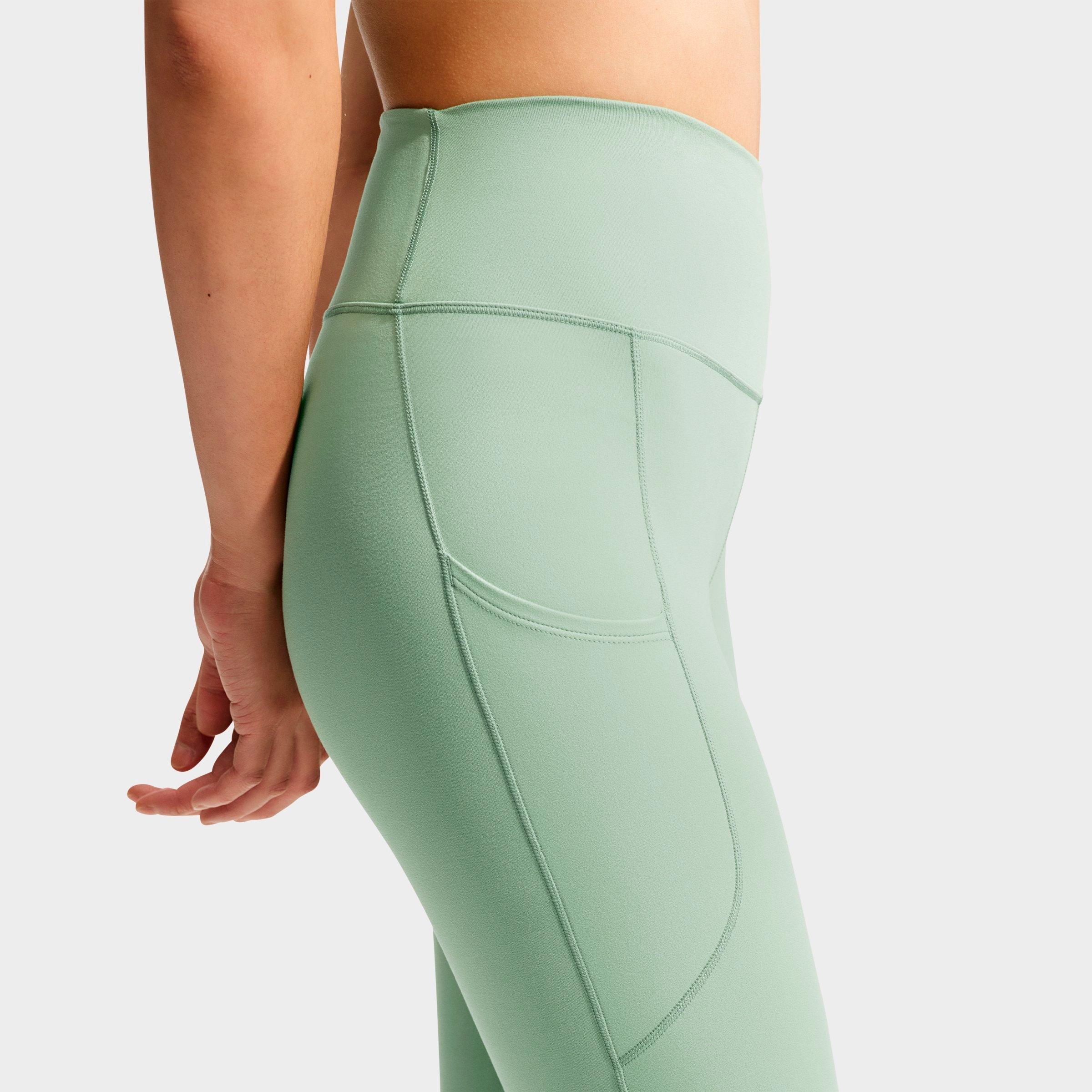Women's Nithtke One Dri-FIT High-Rise 7/8 Training Tights - Steam/White