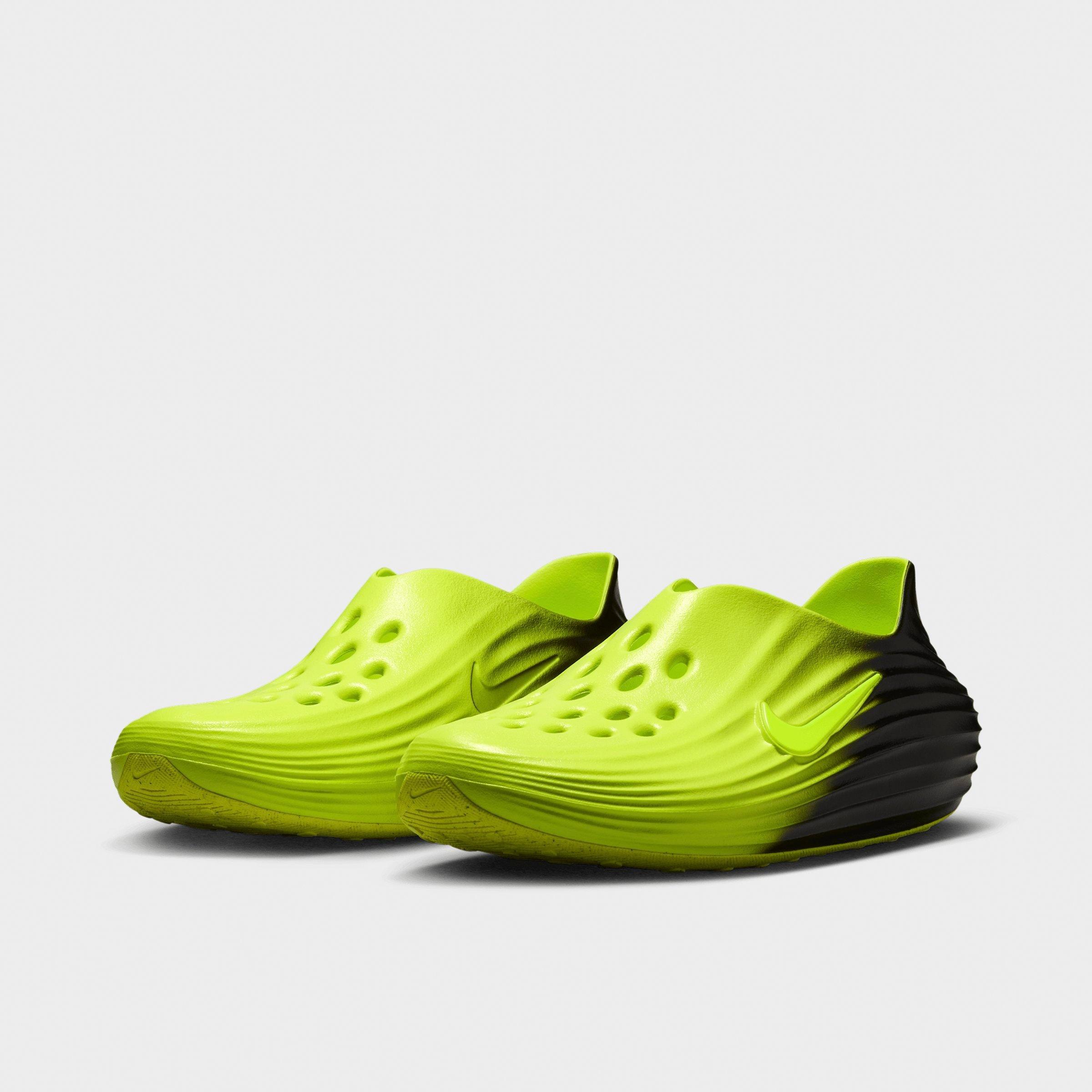 Men's Nithtke ReactX Rejuven8 Recovery Casual Shoes - Part 1 - Volt/Black/Volt - Both shoes facing left