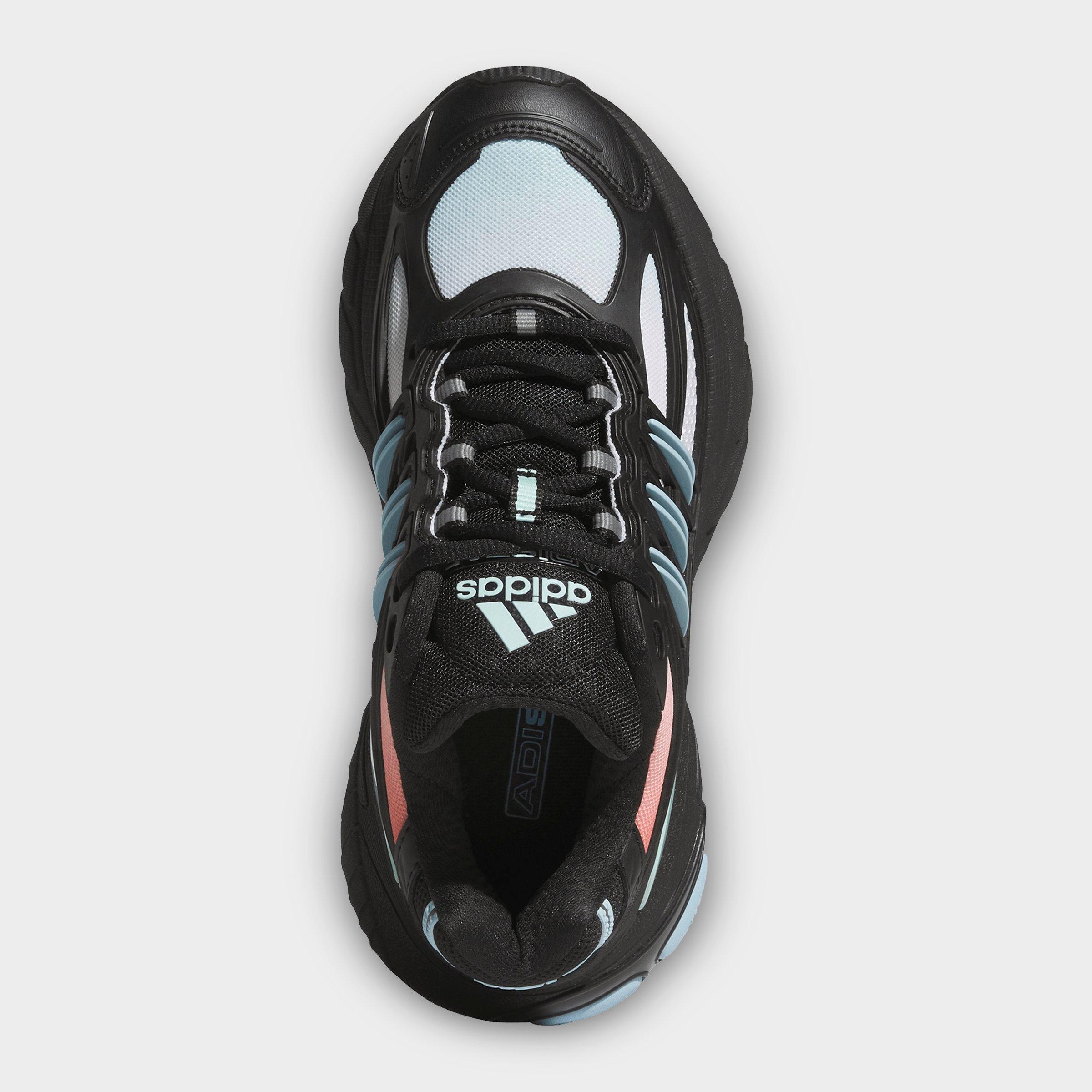 Big Kids' adidas Adistar XLG 2.0 Casual Shoes - Core Black/Clear Sky/Preloved Red - Top view