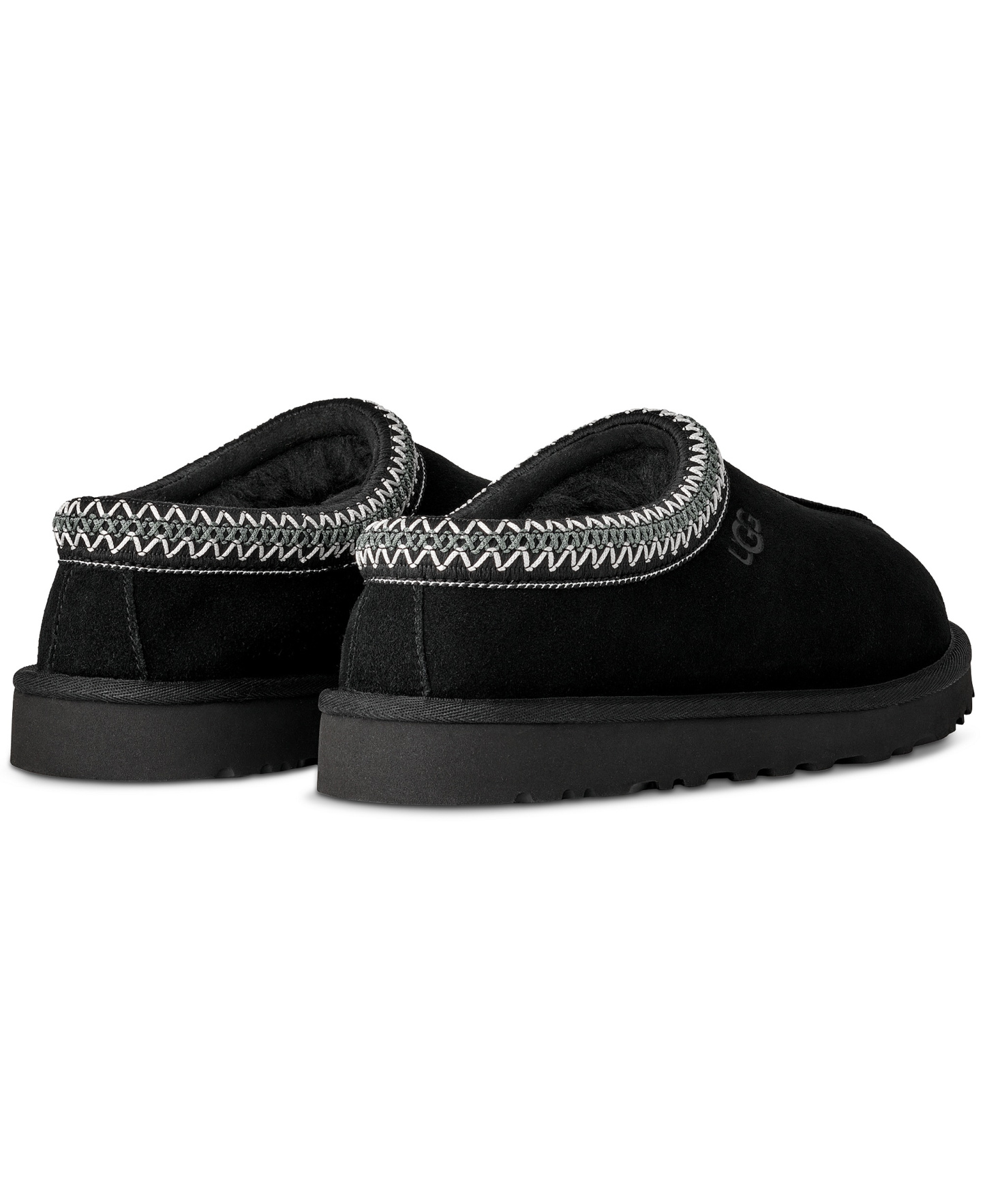 UGG® Men's Tasman II Round-Toe Slippers - Black