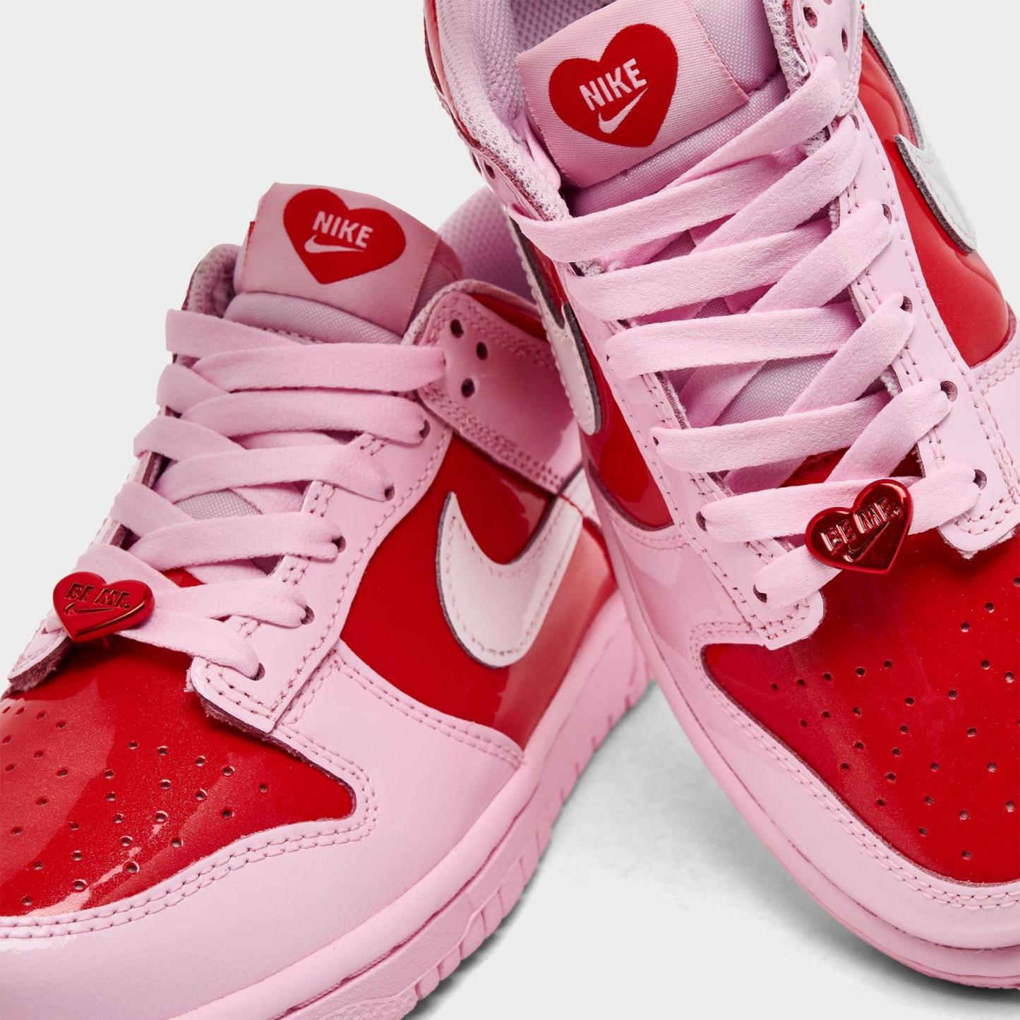 Girls' Big Kids' Nike Dunk Low Casual Shoes - Pink Foam/Light Crimson/Summit White