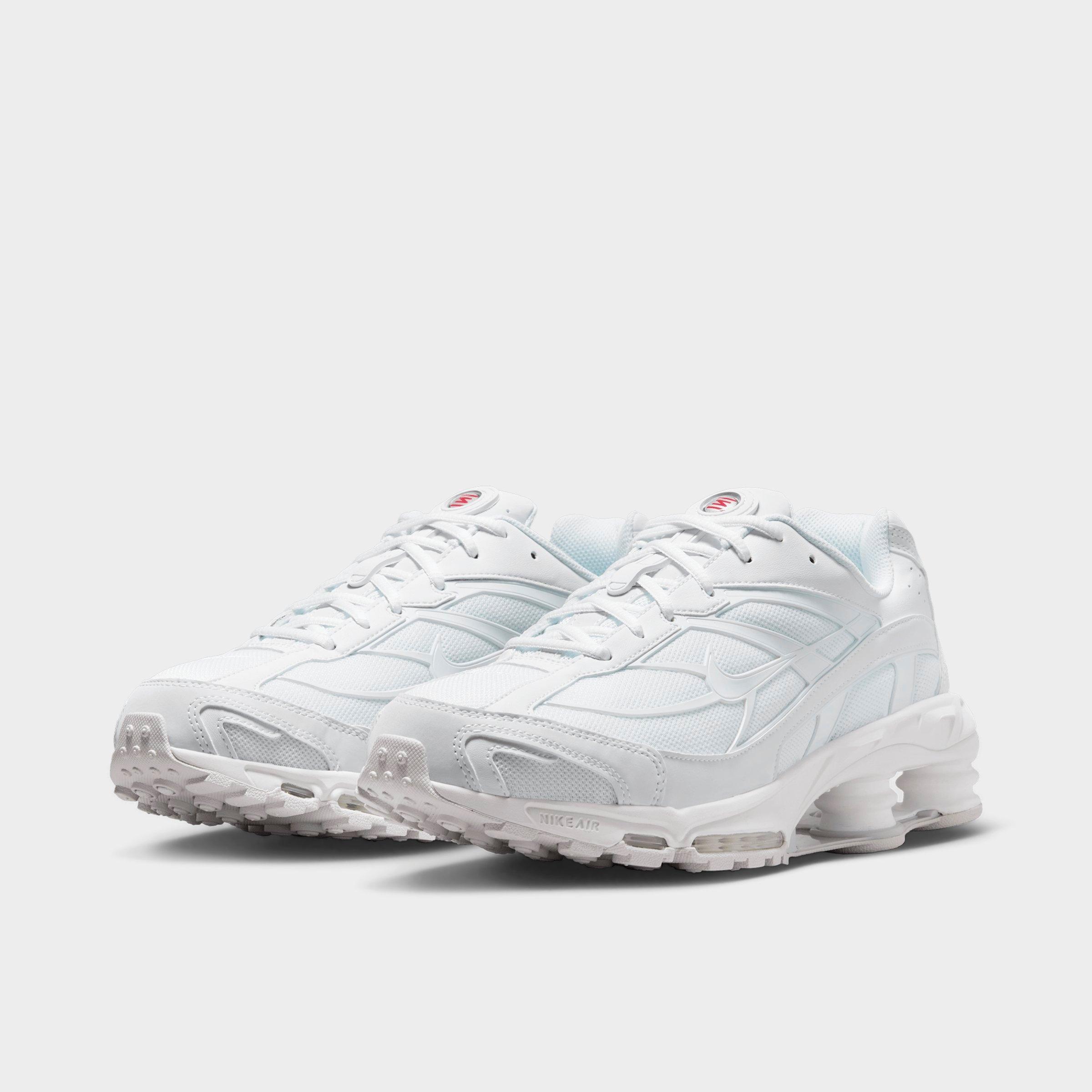 Men's Nithtke Shox Ride 2 Casual Shoes - White/Photon Dust/White - Both shoes facing left