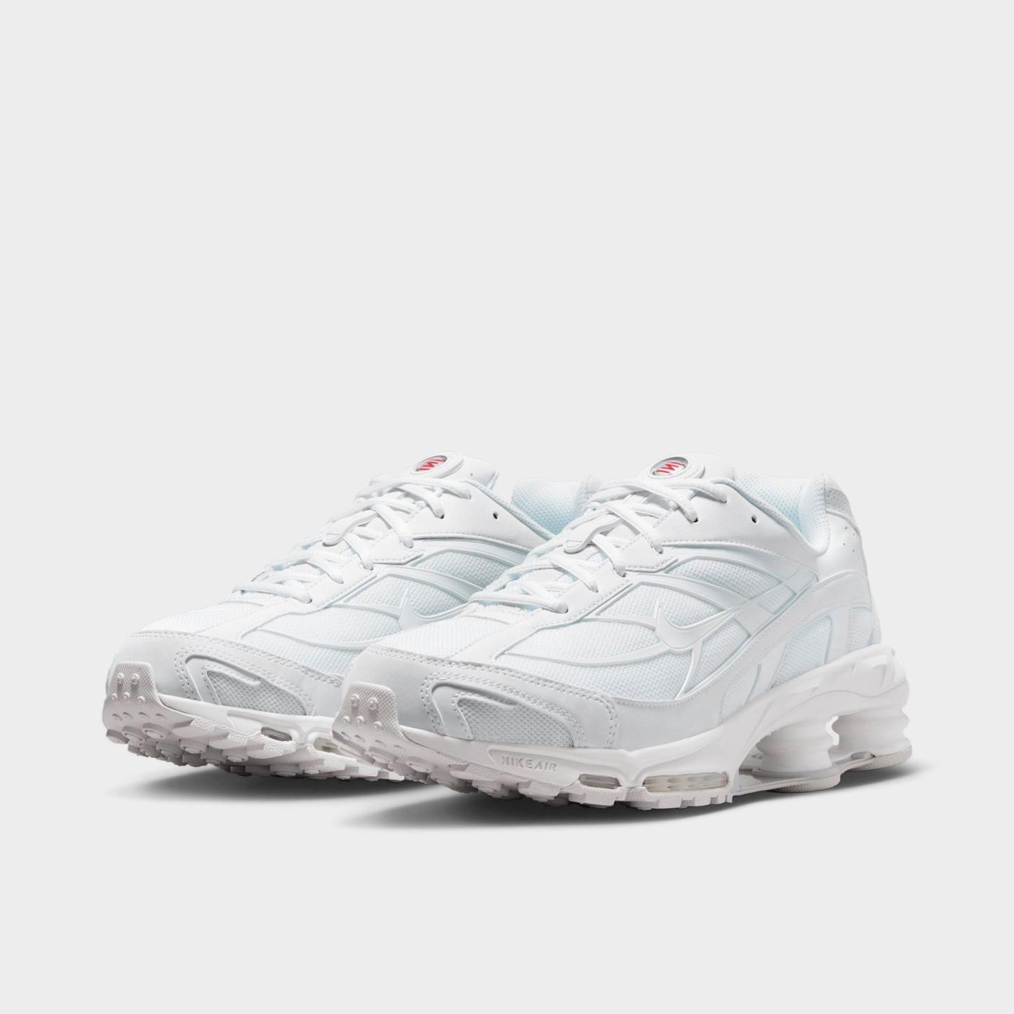 Men's Nithtke Shox Ride 2 Casual Shoes - White/Photon Dust/White - Both shoes facing left