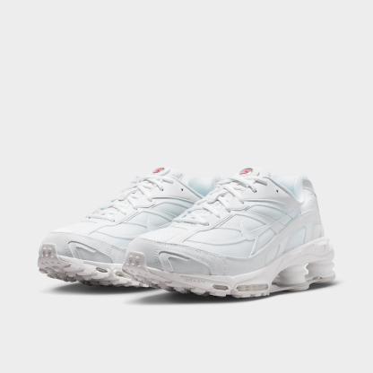 Men's Nithtke Shox Ride 2 Casual Shoes - White/Photon Dust/White - Both shoes facing left