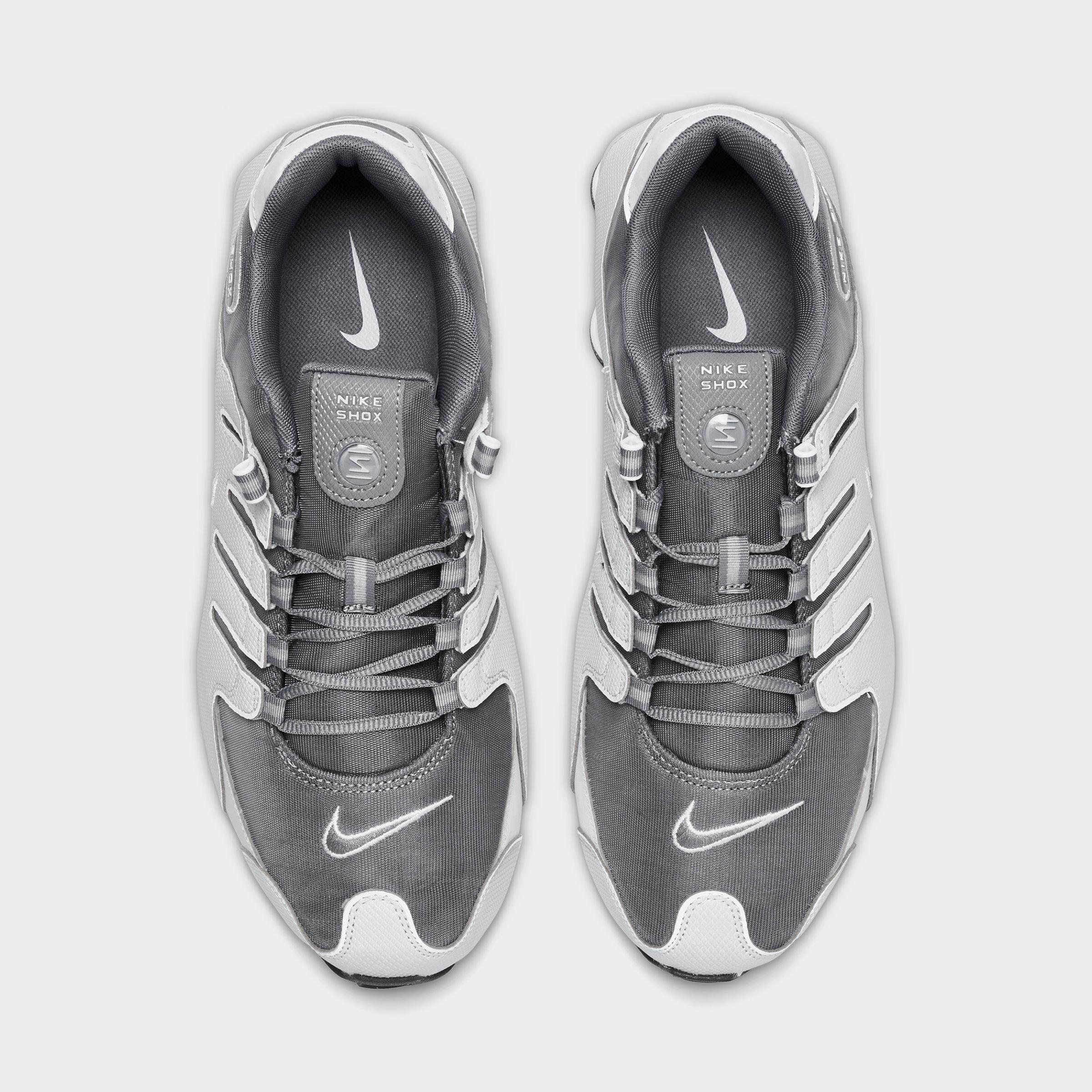 Men's Nithtke Shox NZ Casual Shoes - Smoke Grey/Grey Fog - Top view