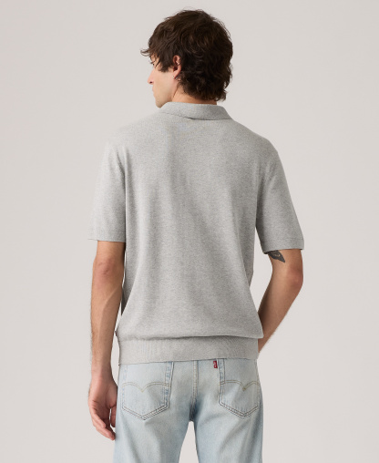 Levi's Men's Austin Polo Sweater - Gray