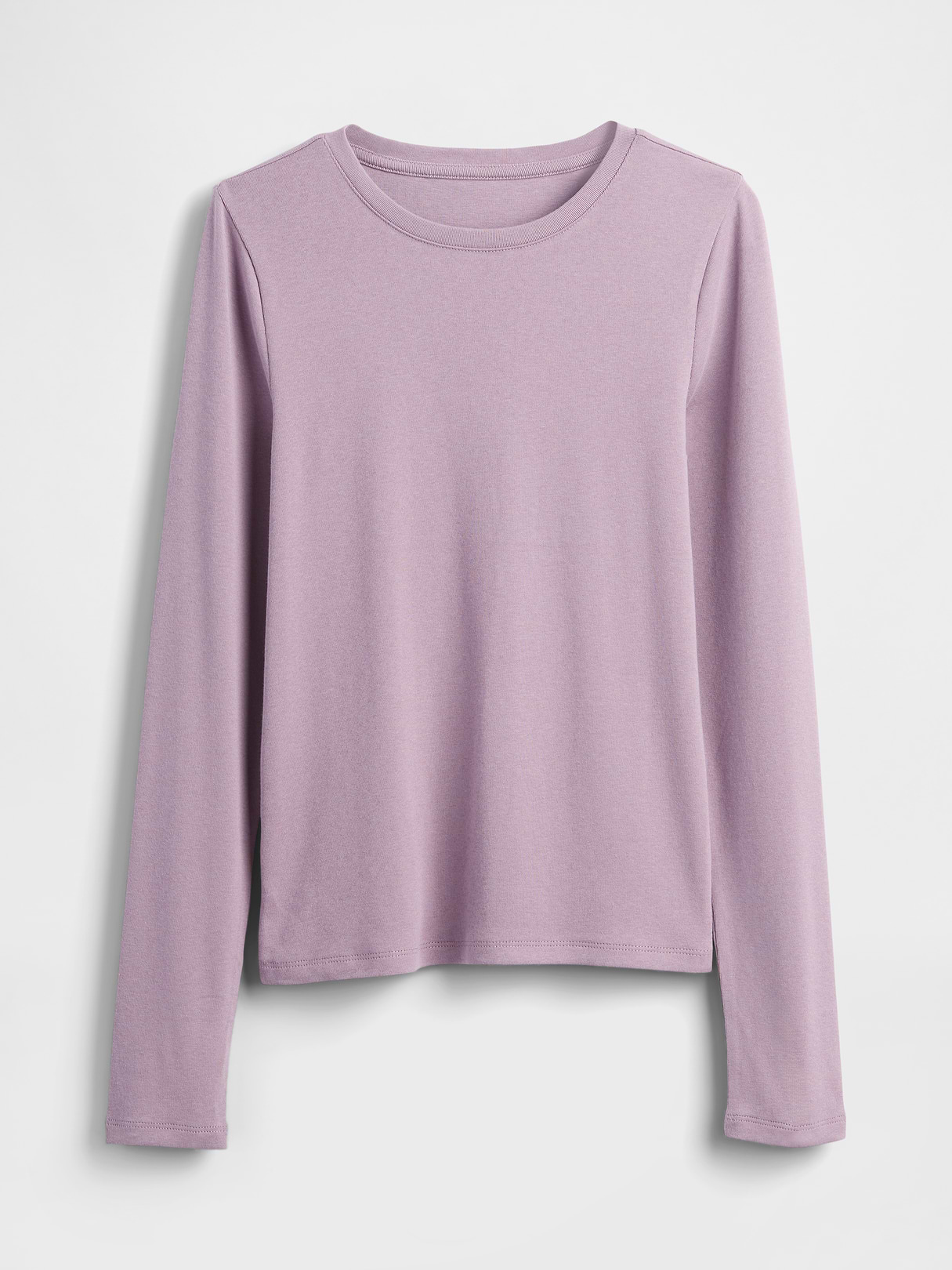 Modern Crewneck T-Shirt - Amethyst purple