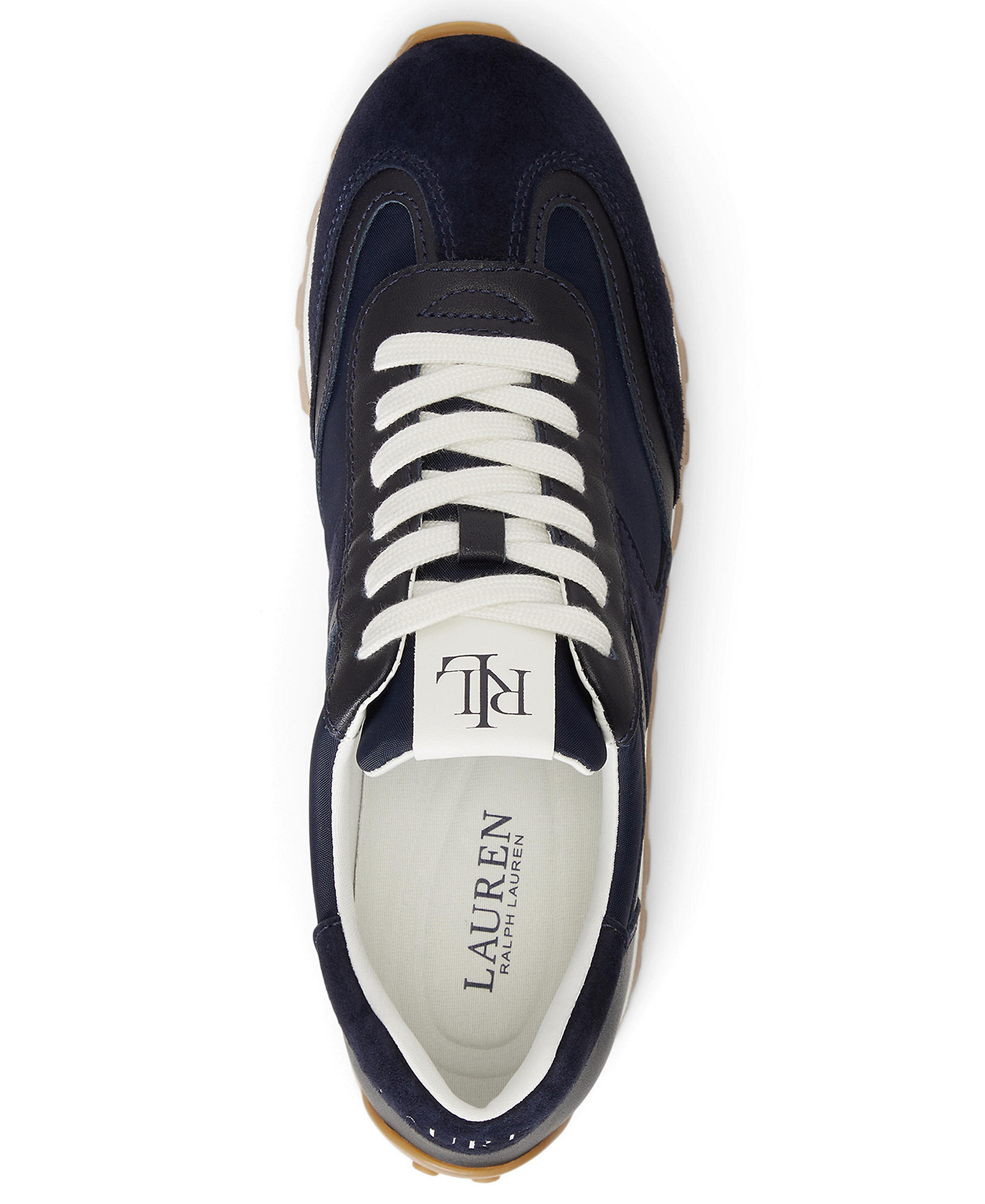 Lauren Ralph Lauren Women's Dani Lace-Up Sneakers - Lauren Navy