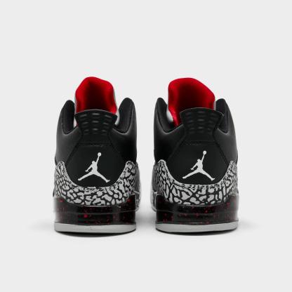 Little Kids' Air Jordan Son of Mars Low Casual Shoes - White/Varsity Red/Light Smoke Grey/True Blue - view 4