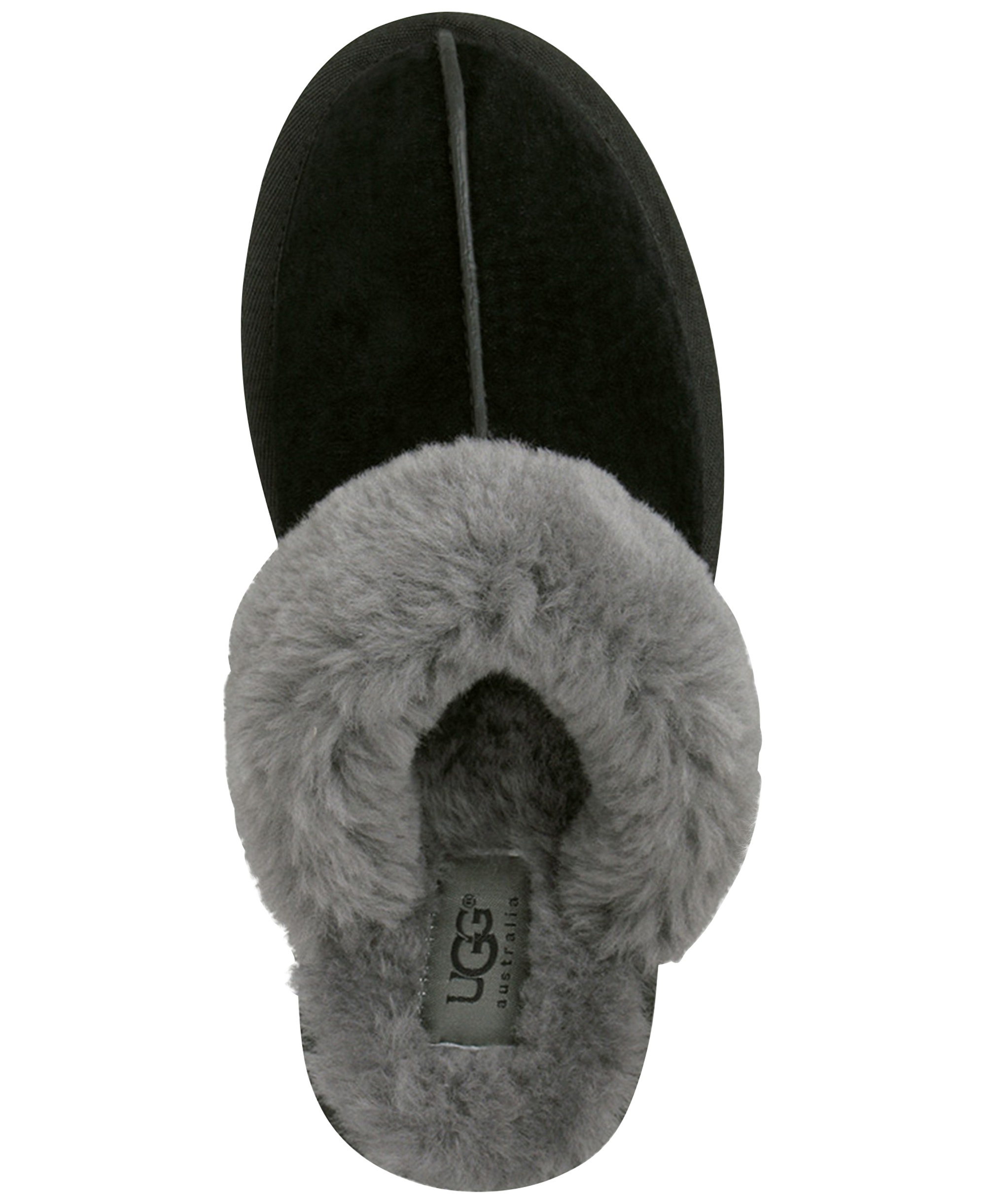 UGG® Women's Scuffette II Slip-On Slippers - Black/Gray