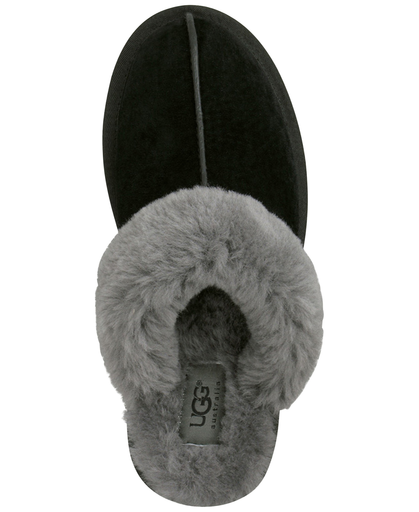 UGG® Women's Scuffette II Slip-On Slippers - Black/Gray