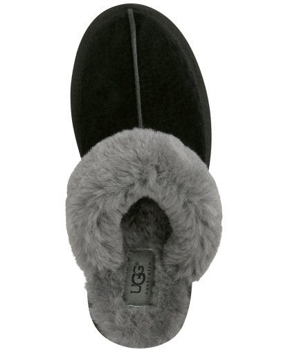 UGG® Women's Scuffette II Slip-On Slippers - Black/Gray