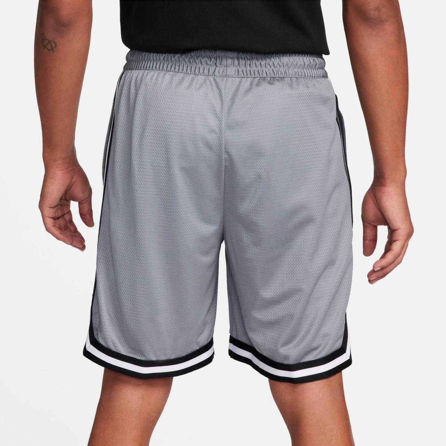 Men's Nike DNA Dri-FIT 8" Basketball Shorts - Cool Grey/Black/Black