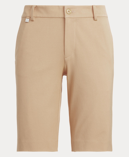 Lauren Ralph Lauren Twill Stretch Bermuda Shorts - Birch Tan