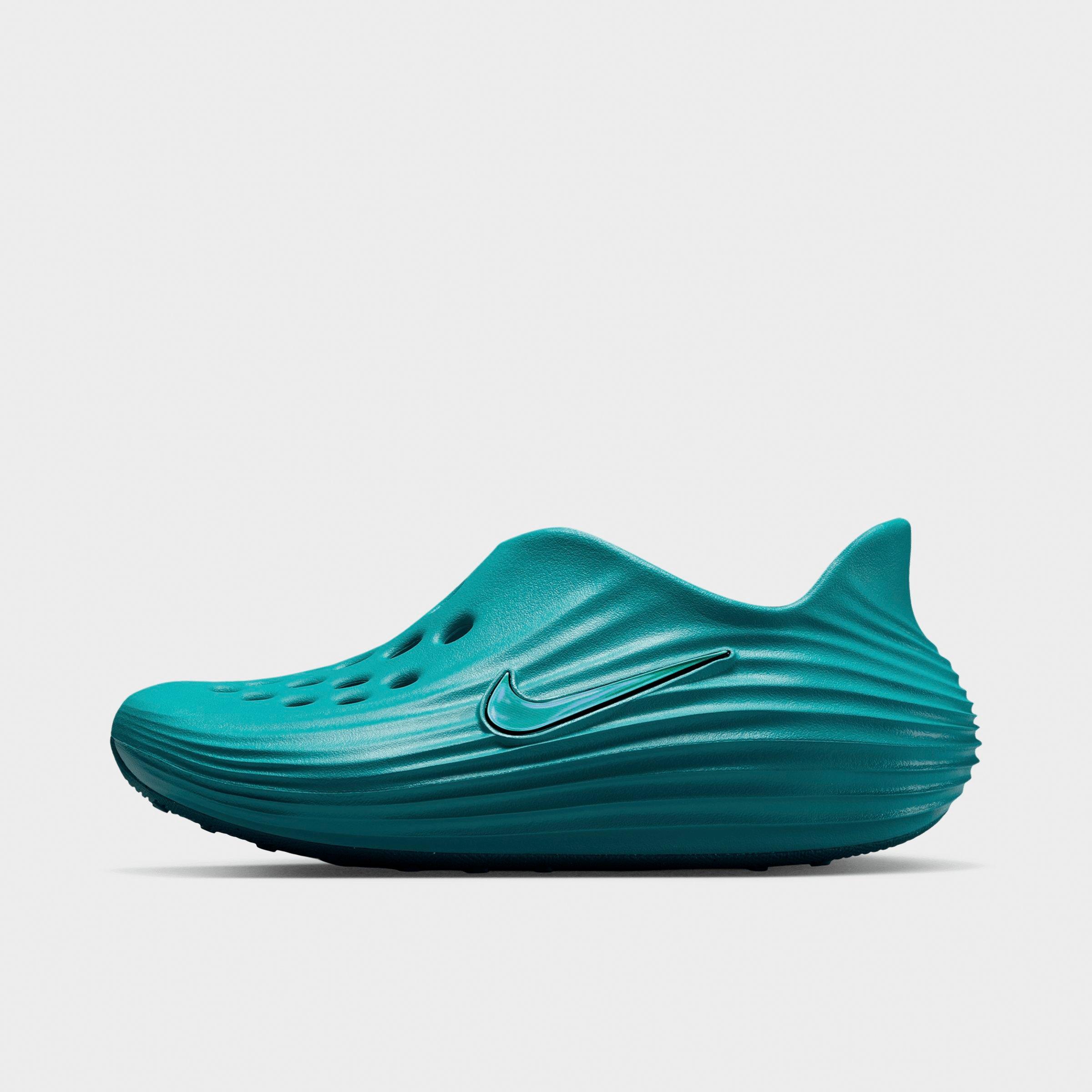 Big Kids' Nithtke ReactX Rejuven8 Recovery Casual Shoes - Energy/Bright Spruce - Left shoe facing left. Outside of the shoe.