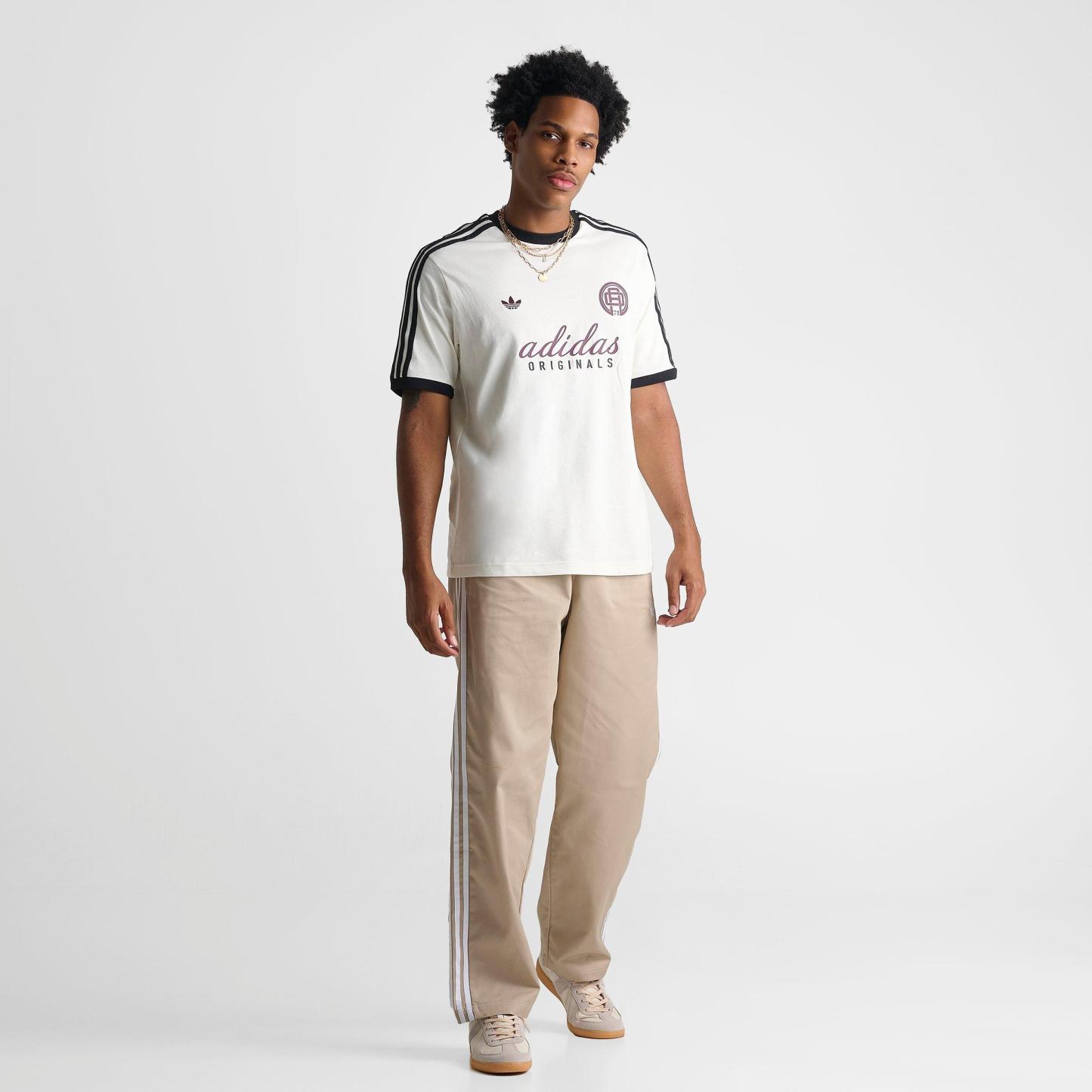 Men's adidas Originals Cali Script T-Shirt - Off White