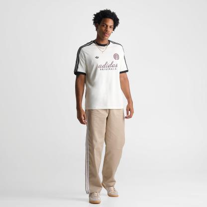 Men's adidas Originals Cali Script T-Shirt - Off White