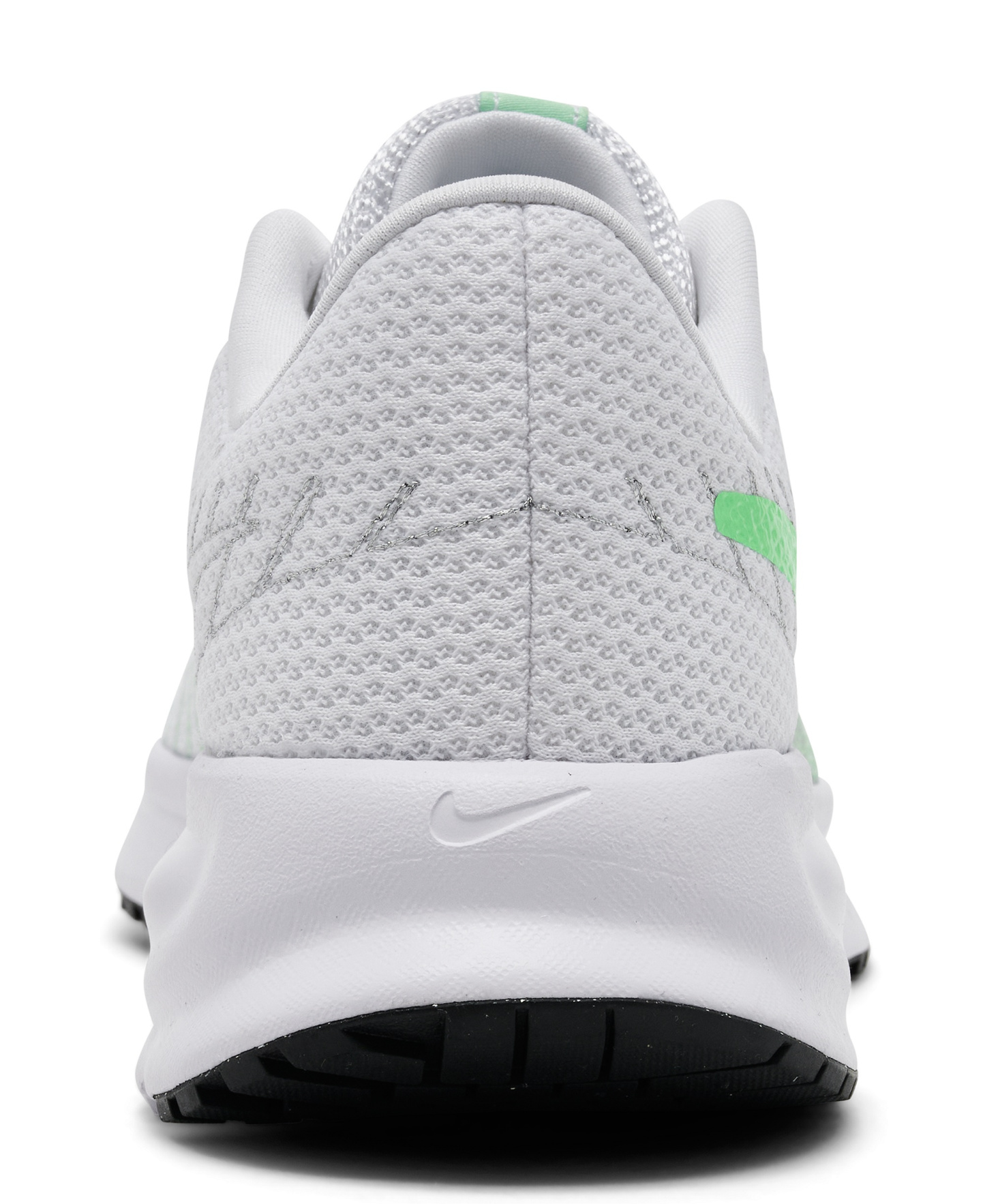 Nike Women's Run Defy Running Sneakers from Finish Line - White, Green