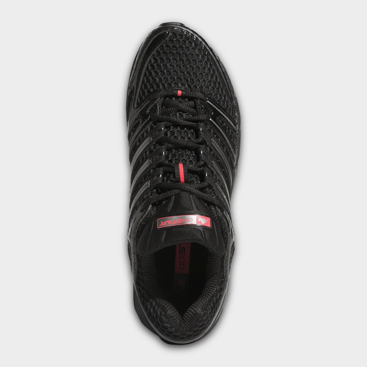 Men's adidas Adistar Control 5 Casual Shoes - Part 1 - Core Black/Iron Metallic/Pure Turbo - Top view