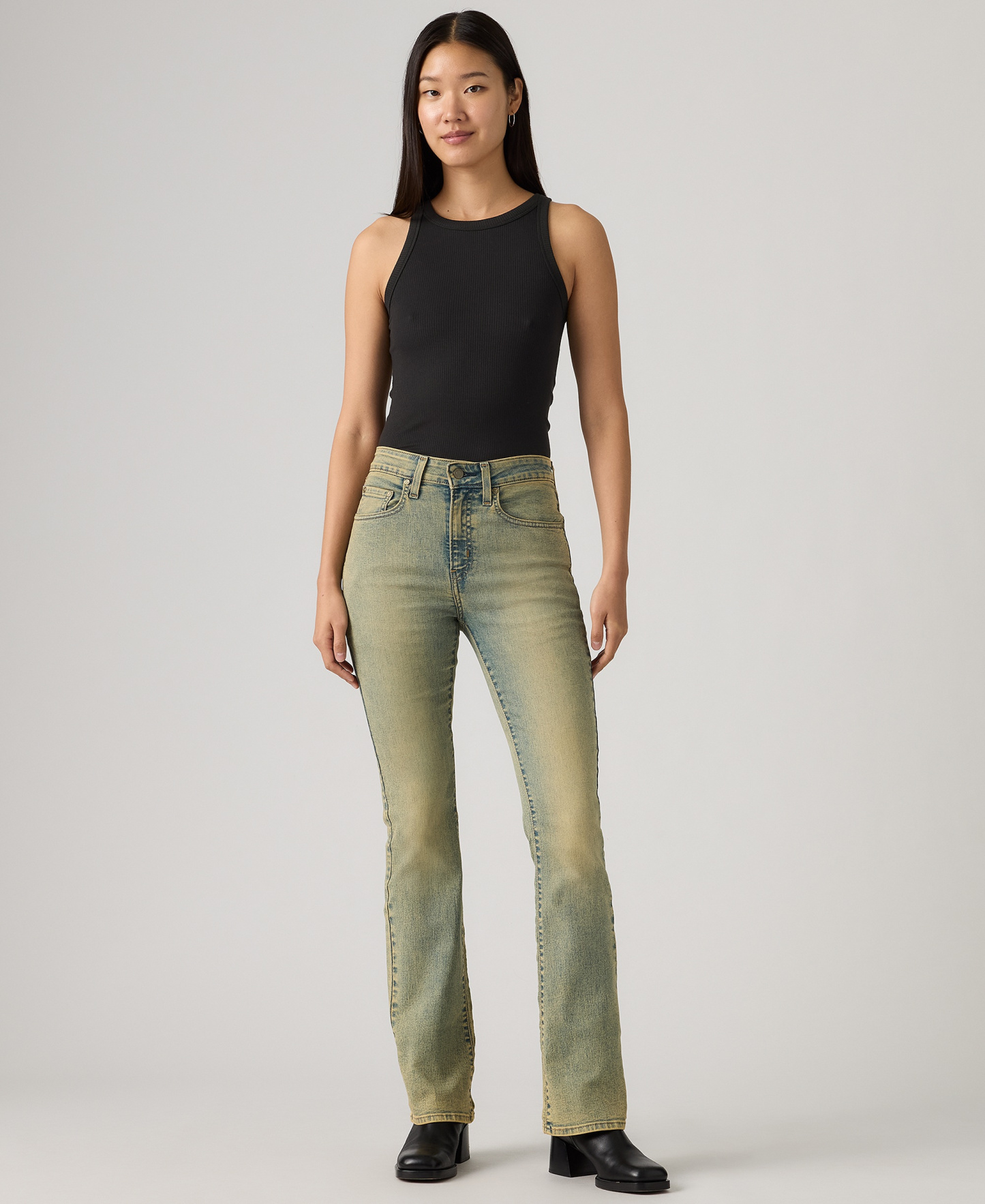 Levi's 725 High-Waist Classic Stretch Bootcut Jeans - Miners Business