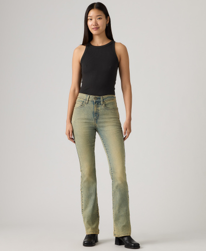 Levi's 725 High-Waist Classic Stretch Bootcut Jeans - Miners Business