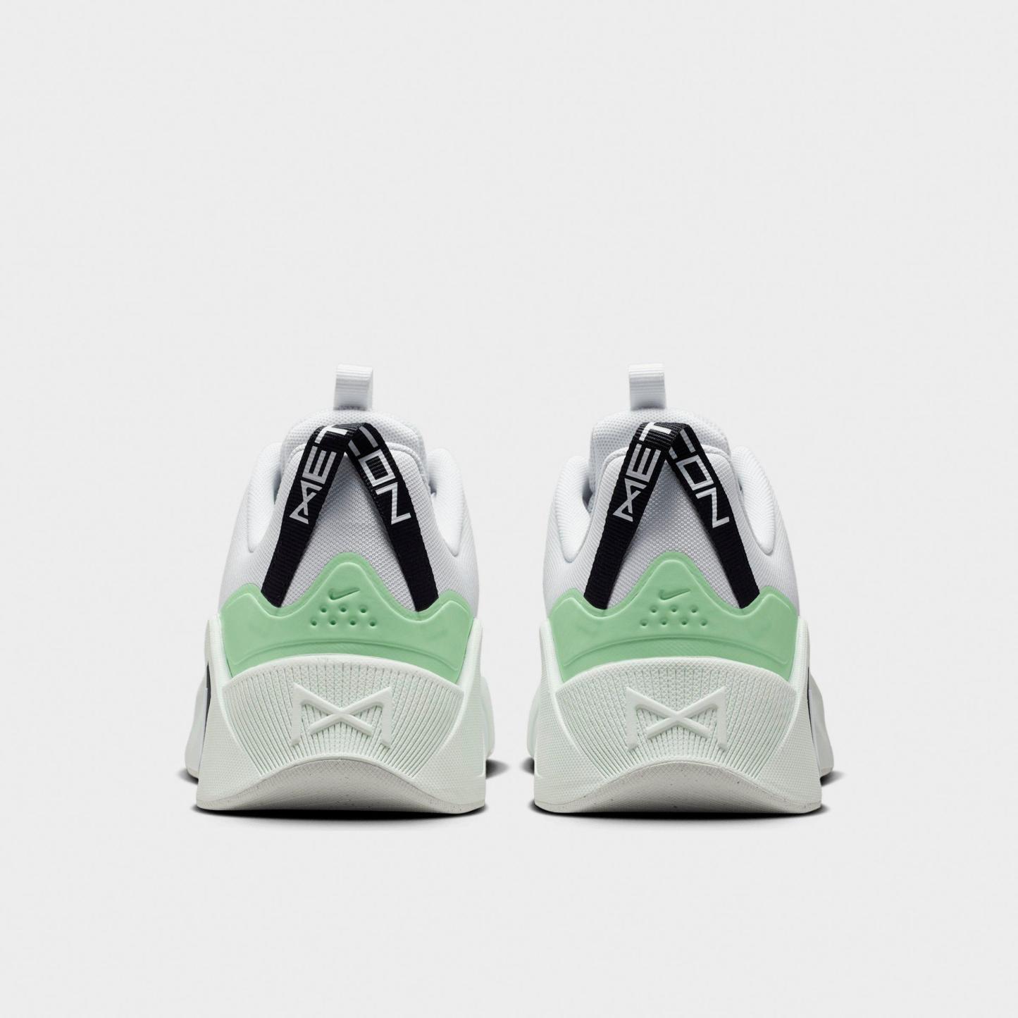 Women’s Nithtke Free Metcon 7 Training Shoes - Part 2 - Off White/Cucumber Calm/Barely Green/White - Back view