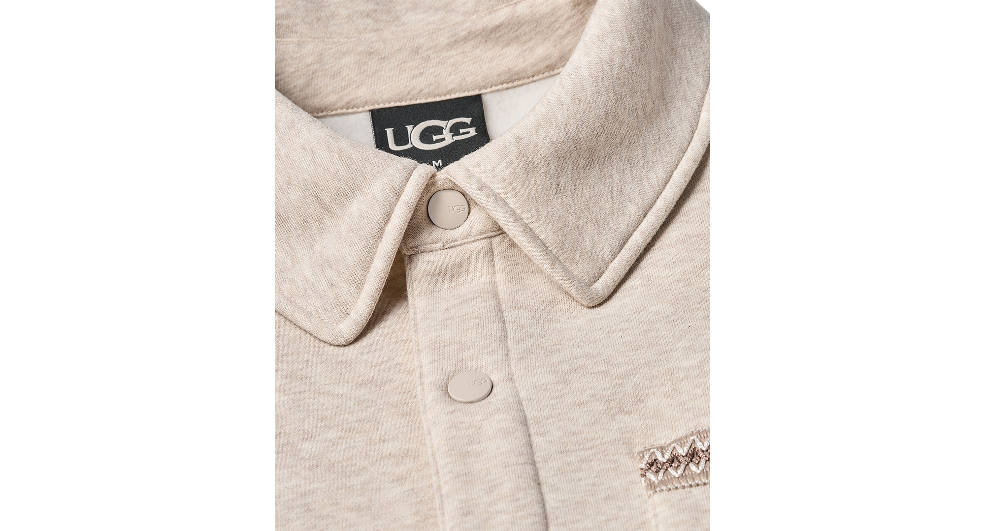 UGG® Men's Tasman Relaxed-Fit Shirt Jacket - Caribou Heather