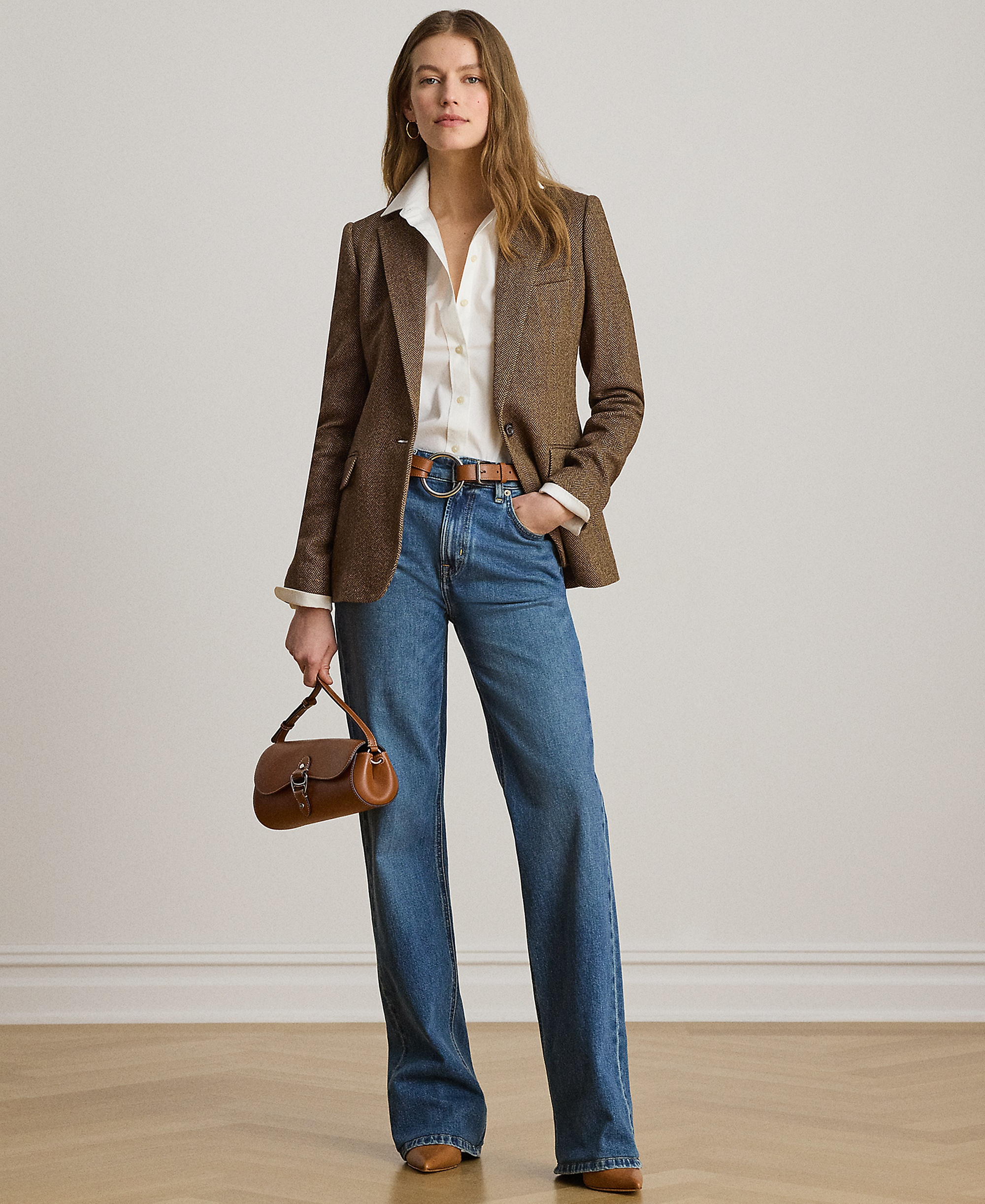Lauren Ralph Lauren Women's High-Rise Straight Jeans - Atlantic Blue Wash