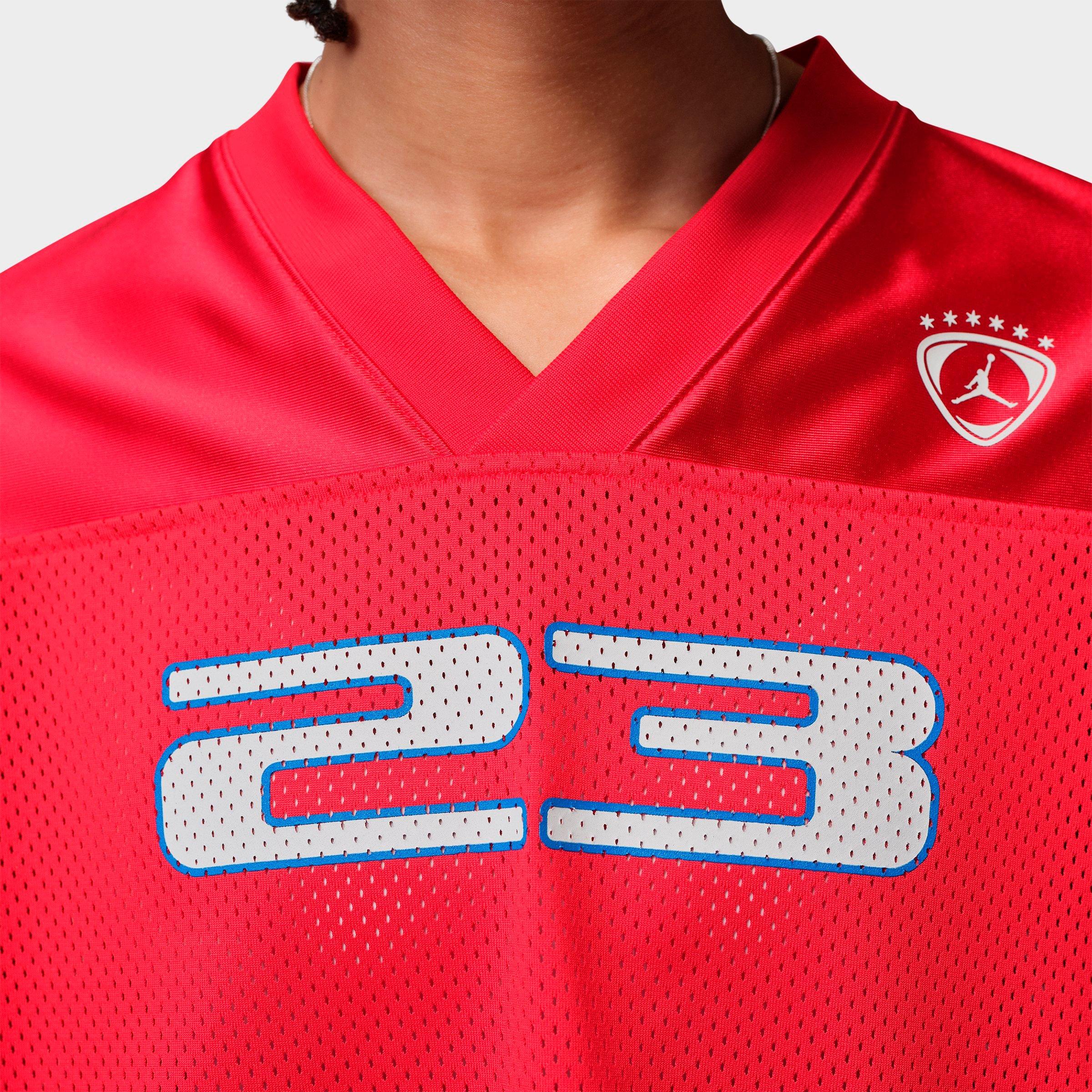 Women's Jordan Brooklyn Short-Sleeve Jersey Top - University Red