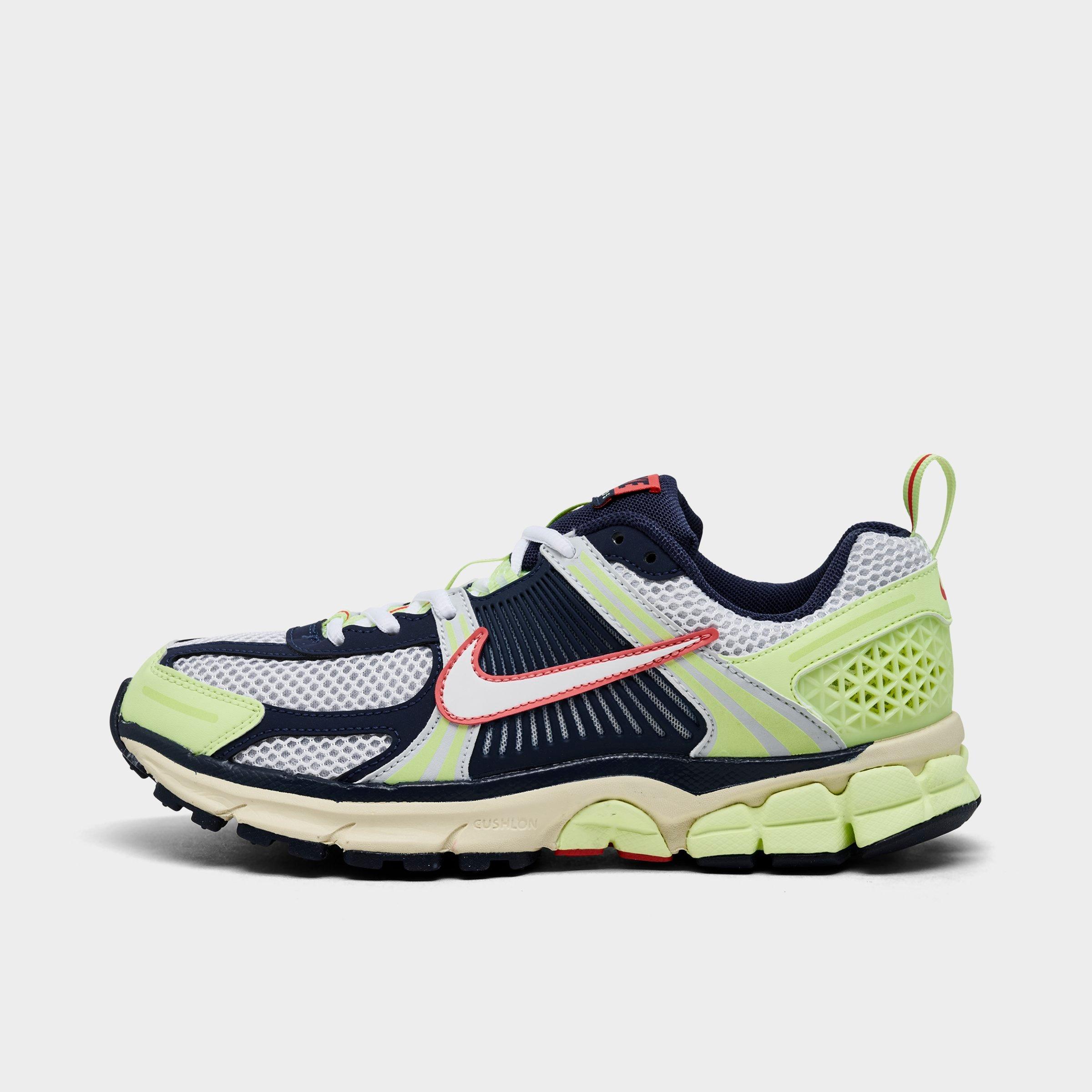 Big Kids' Nithtke Vomero 5 Casual Shoes - Part 1 - Barely Volt/Midnight Navy/Pure Platinum/White - Left shoe facing left. Outside of the shoe.
