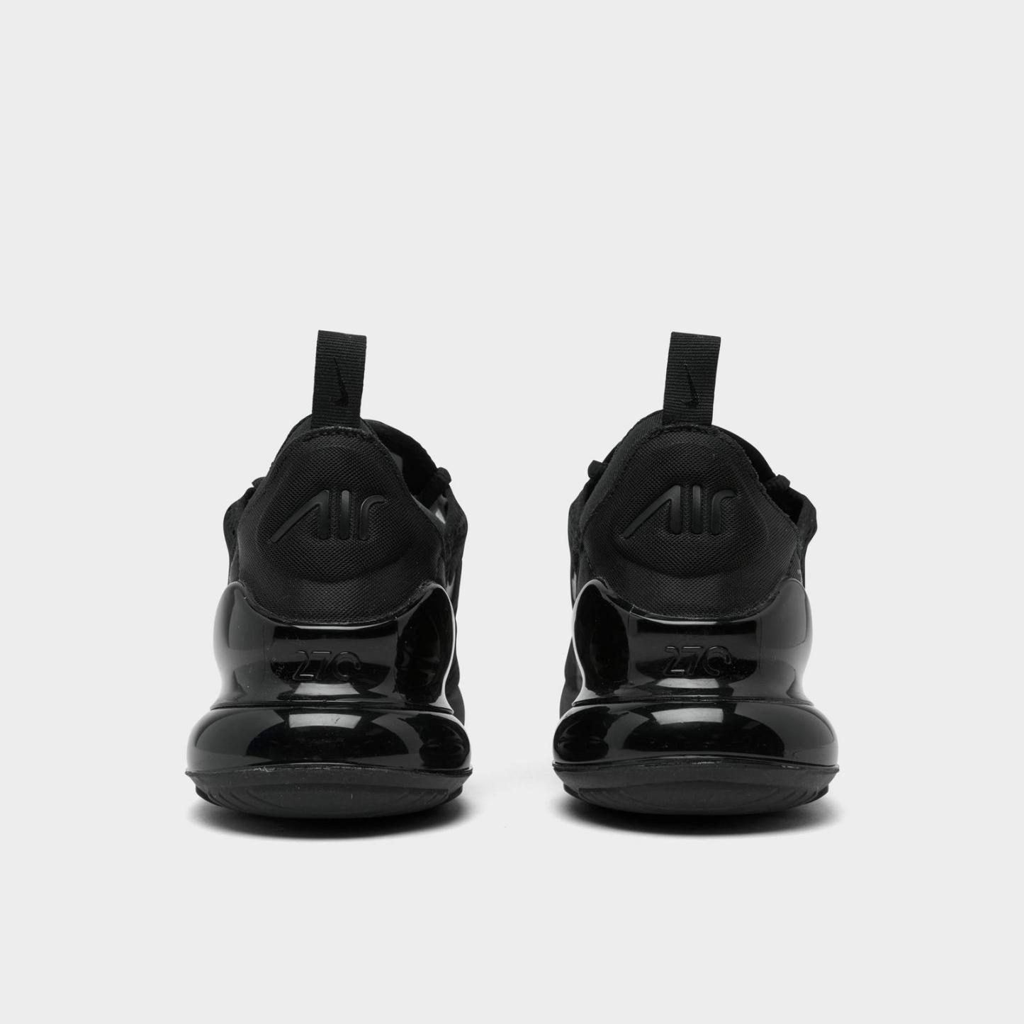 Big Kids' Nike Air Max 270 Casual Shoes - Black/Black/Black